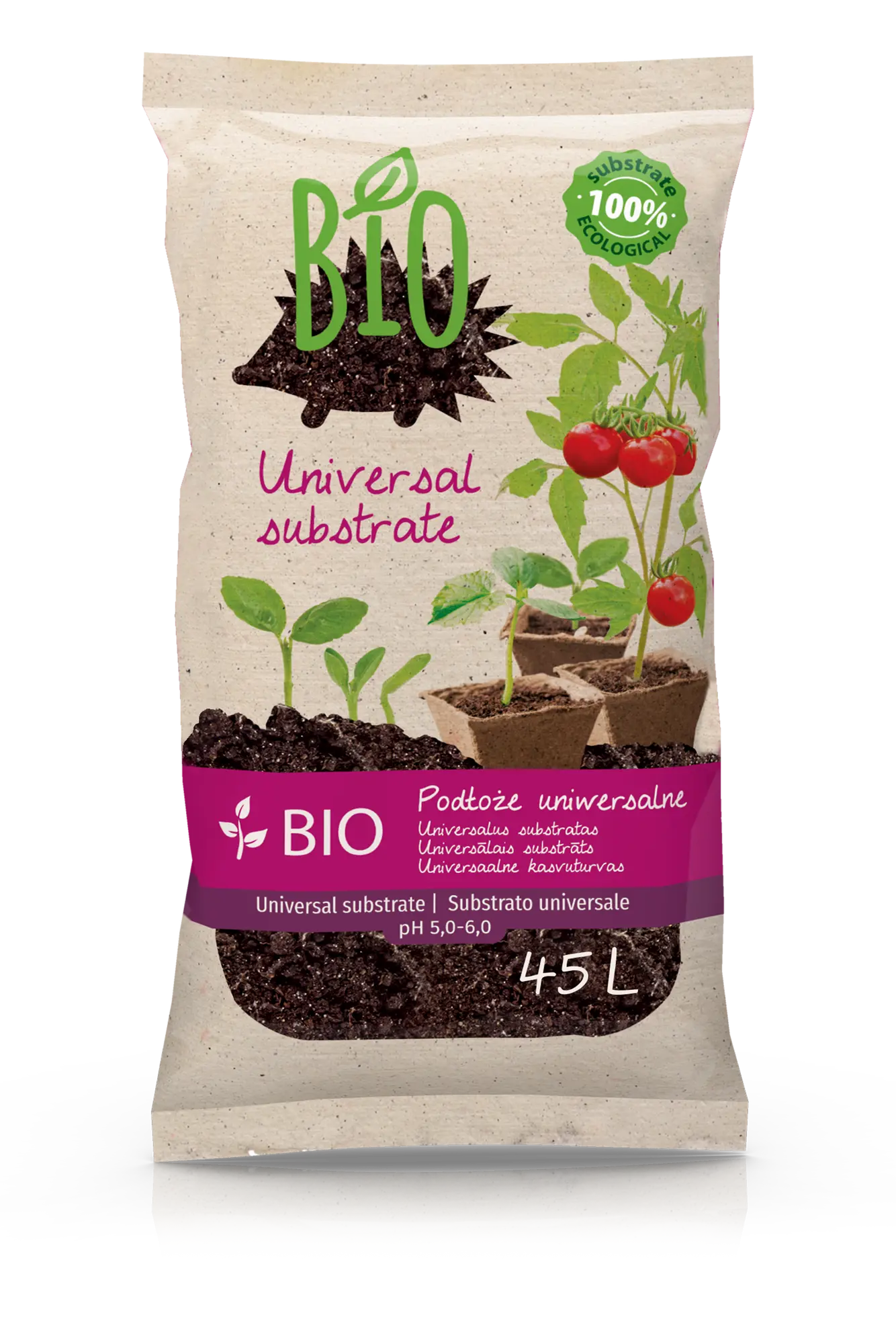 Podłoże uniwersalne bio 45l