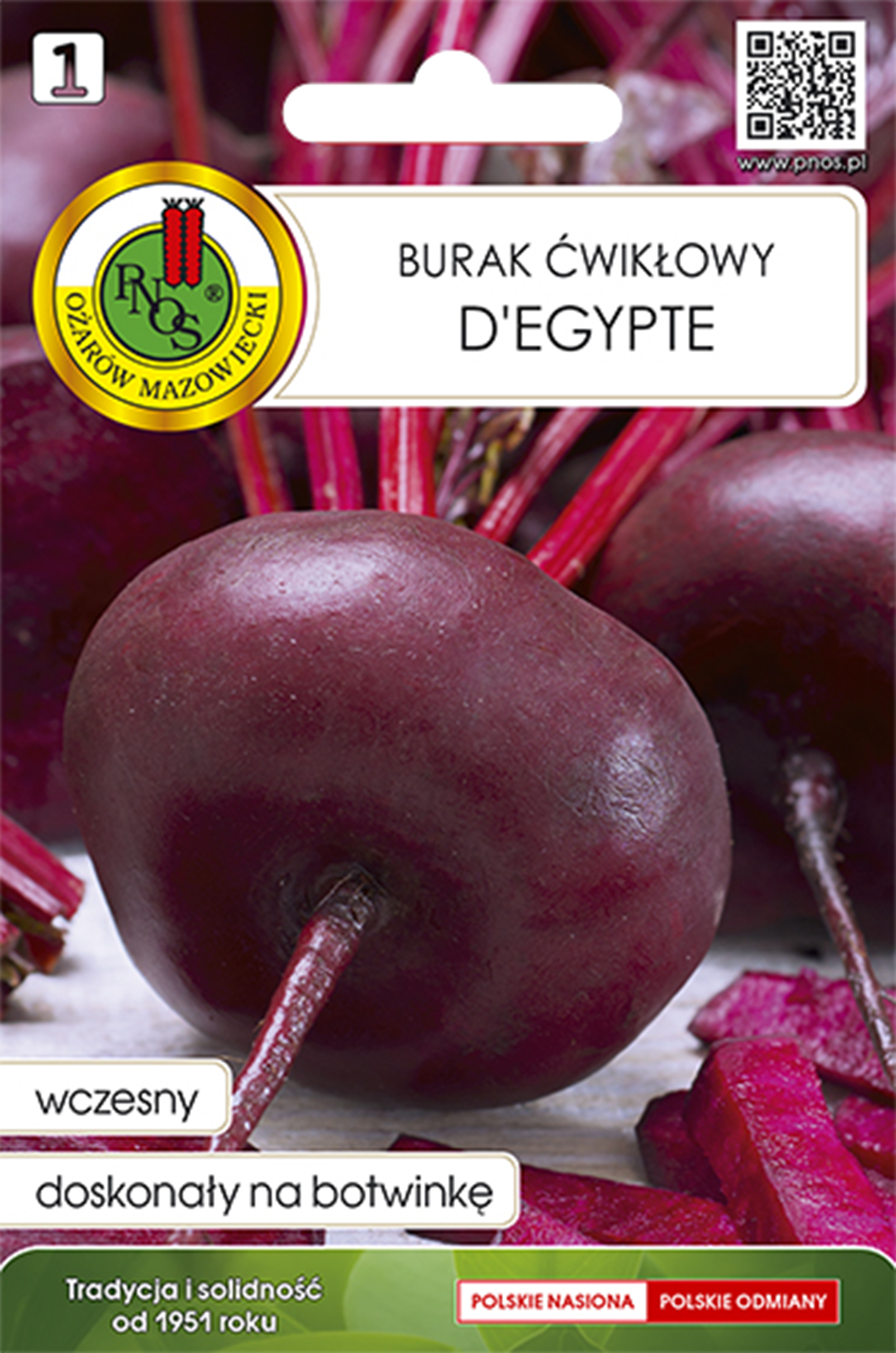 Burak ćwikłowy D`Egypte nasiona Pnos