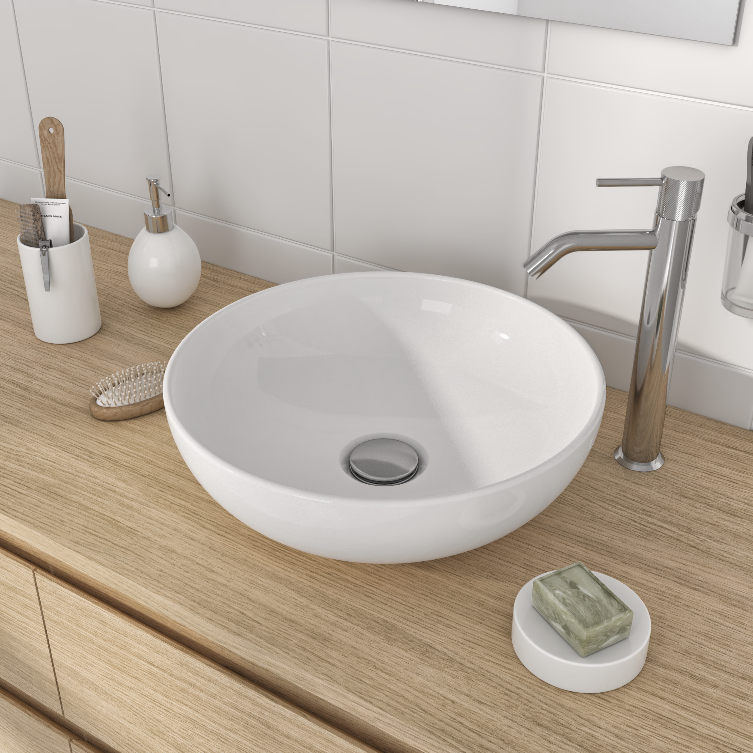 Umywalka nablatowa Rund 33 Sensea - 4