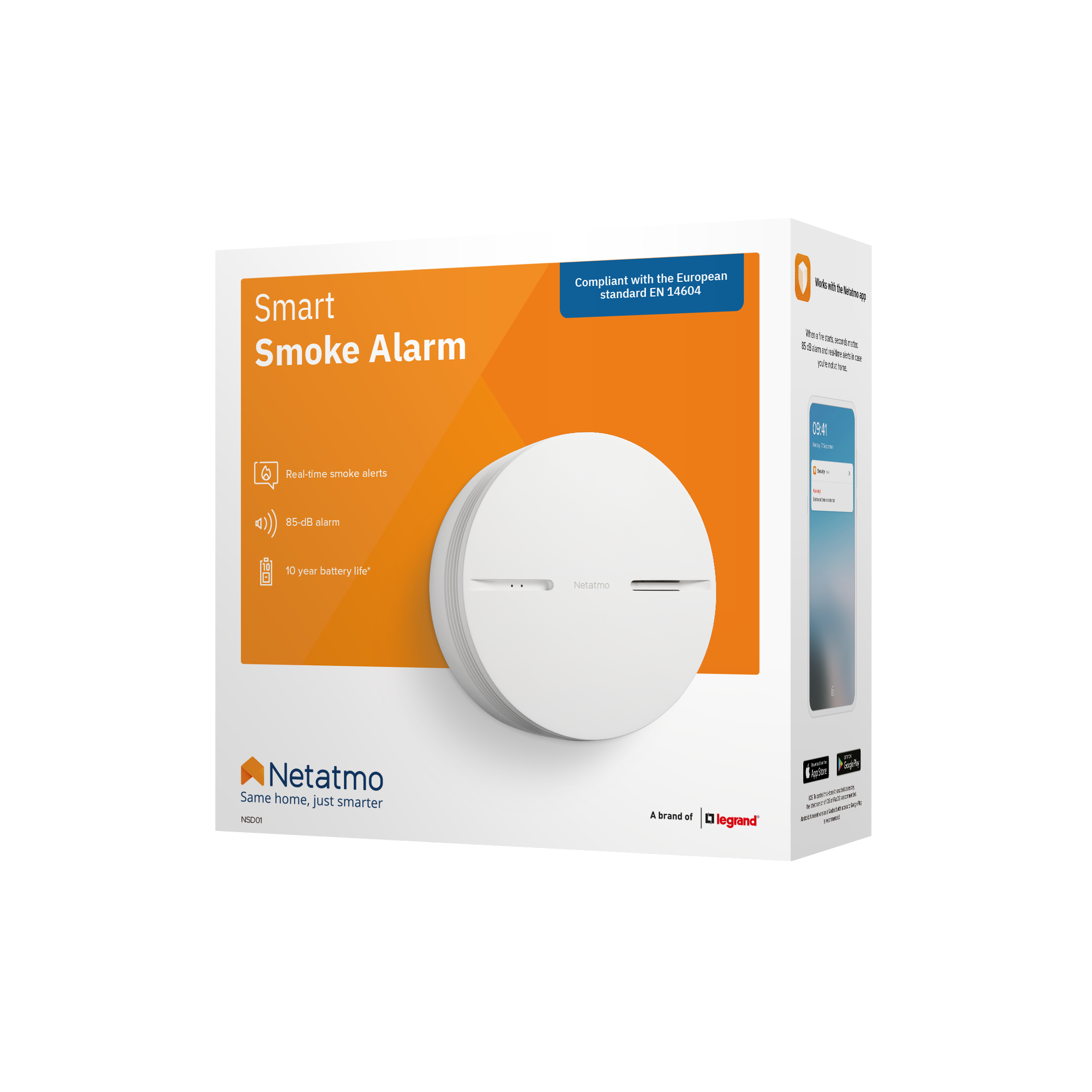 Czujnik dymu NSA-EC NETATMO - 4