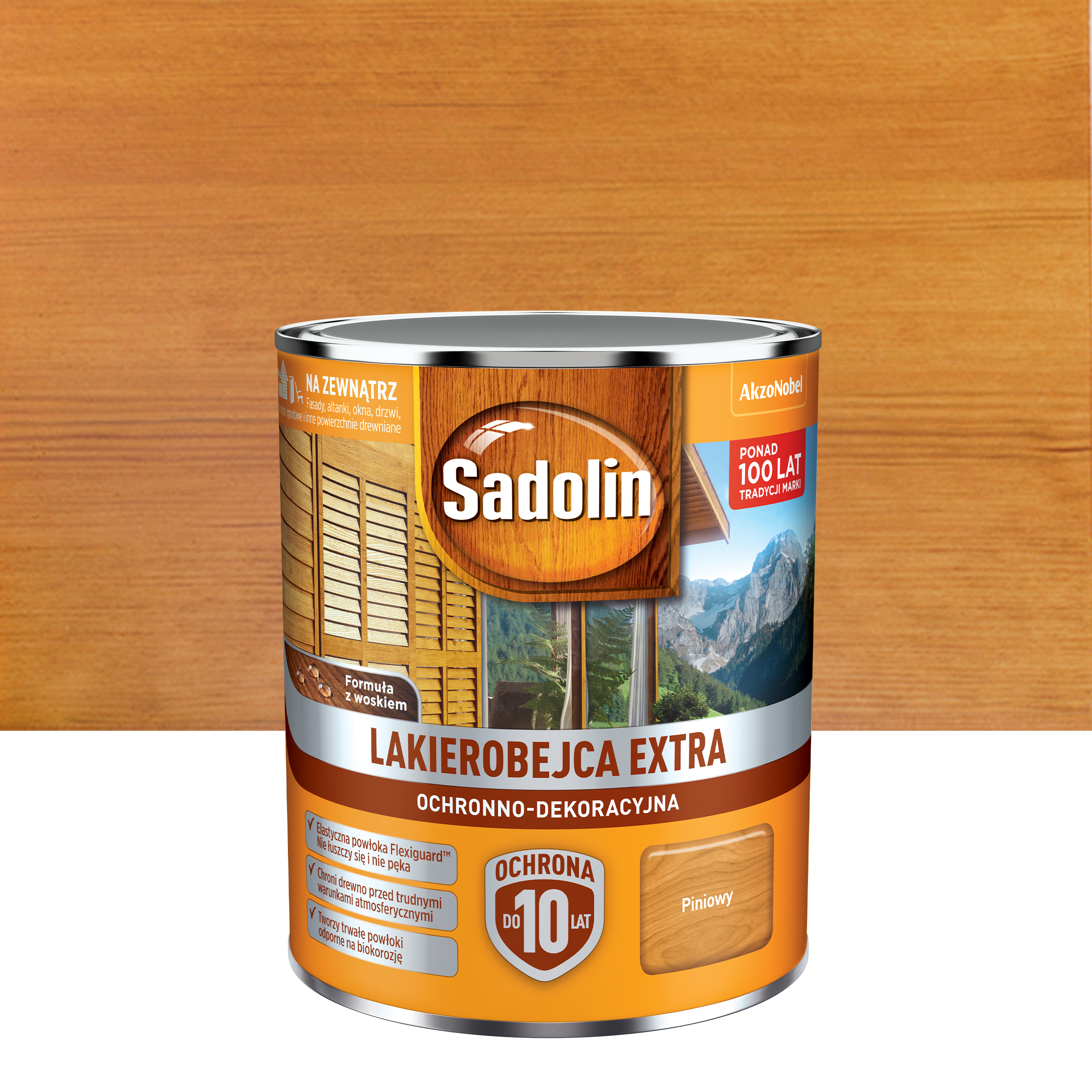 Lakierobejca do drewna Extra 0.75 l Piniowy Sadolin