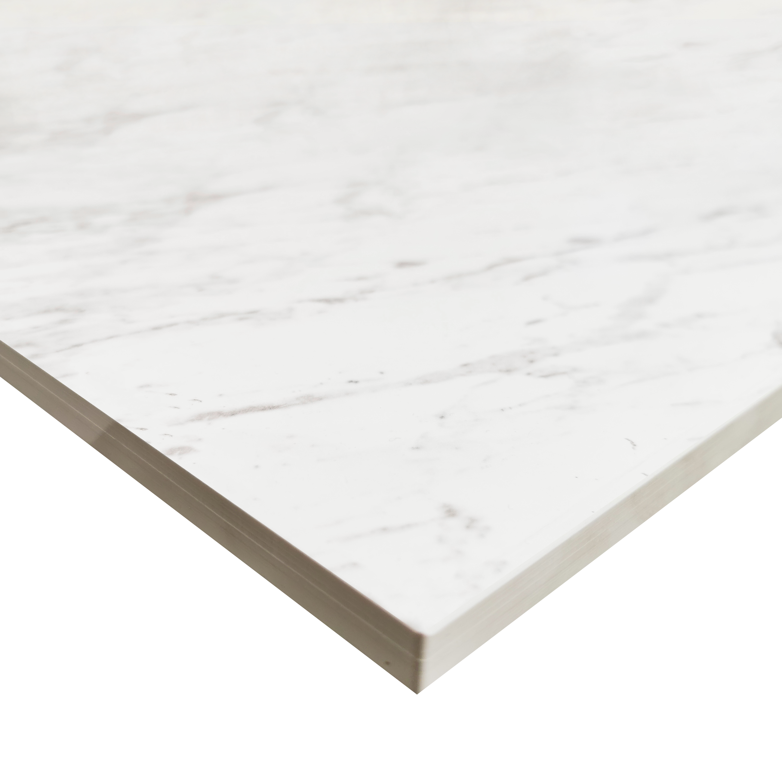 Blat kuchenny kompaktowy marmur bianco 404c 65.5x307 cm - 5