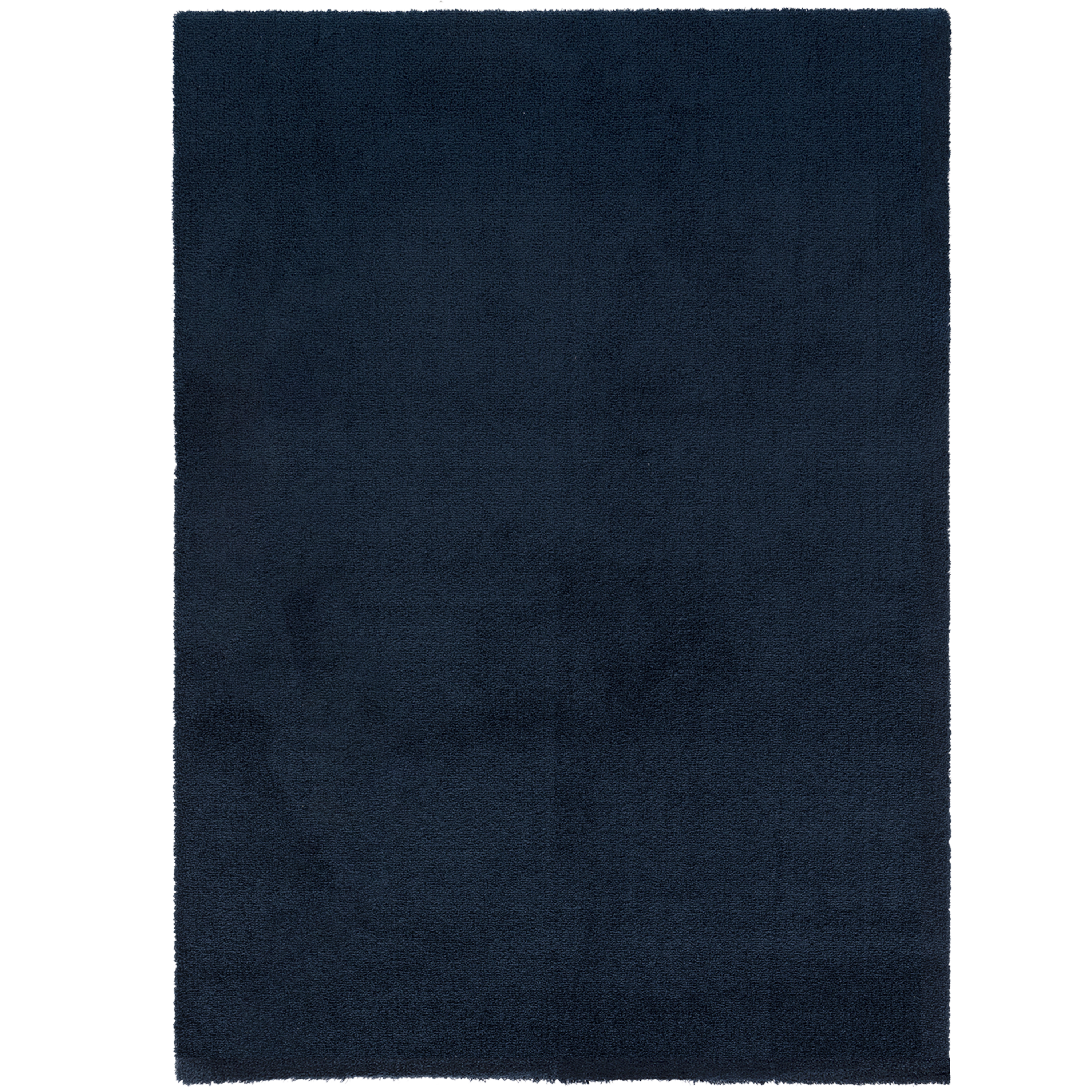 Alfombra  poliéster tejido plano INSPIRE Tony  azul  lavable en lavadora 120x170cm - 7