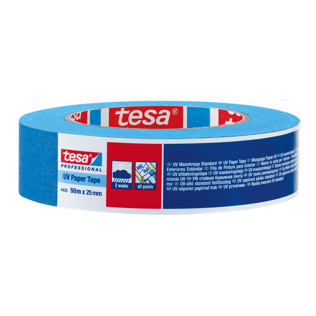Taśma malarska UV PAPER TAPE 25 mm x 50 m TESA TAPE