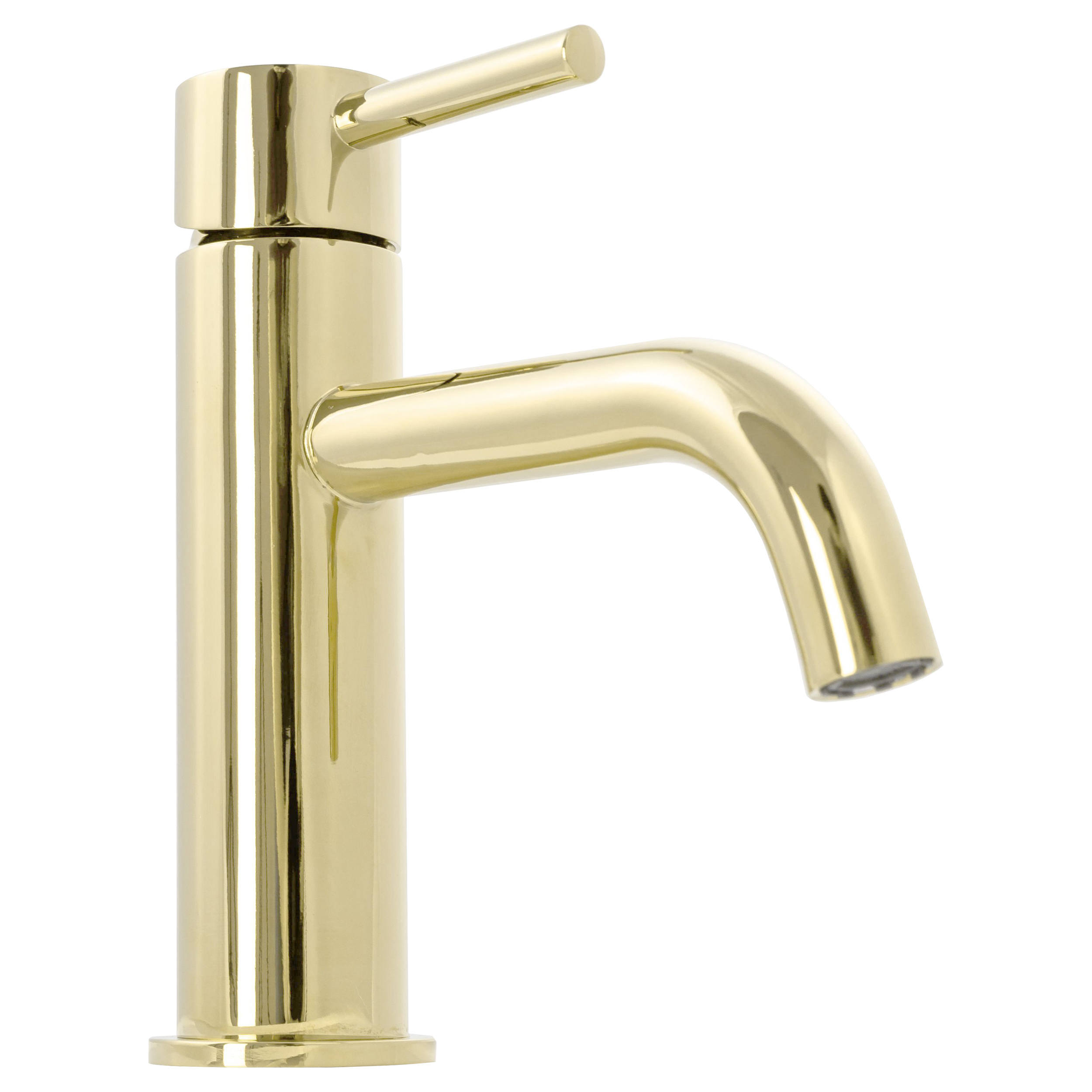 Bateria umywalkowa złota 16.5 cm Lungo Rea