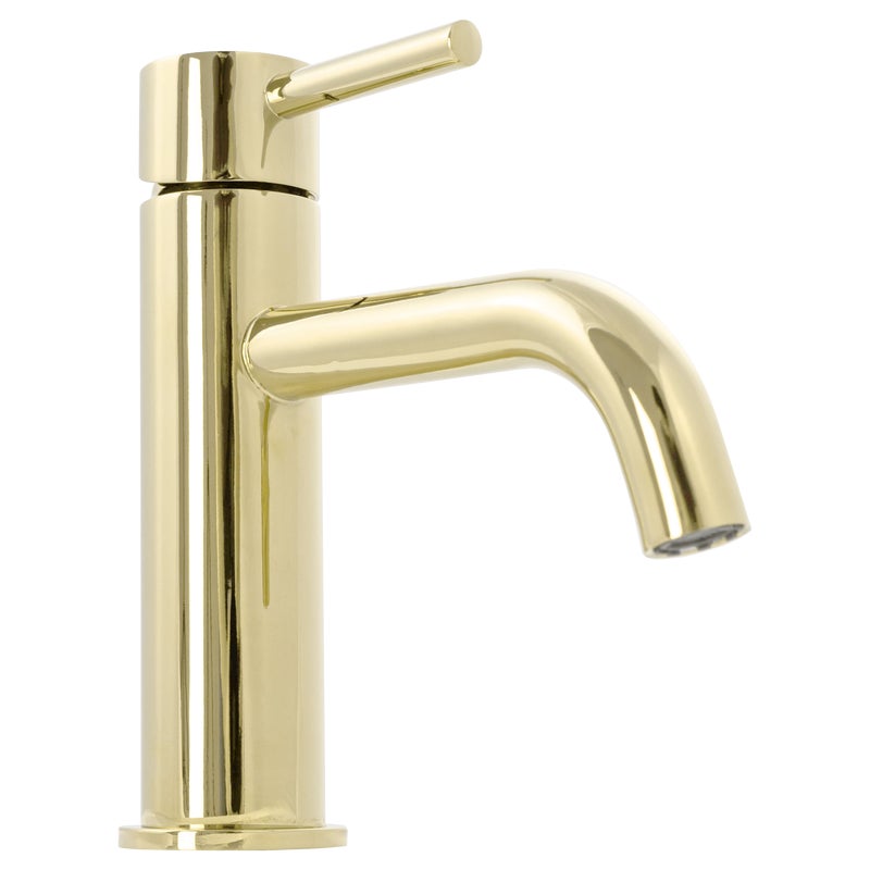 Bateria umywalkowa złota 16.5 cm Lungo Rea