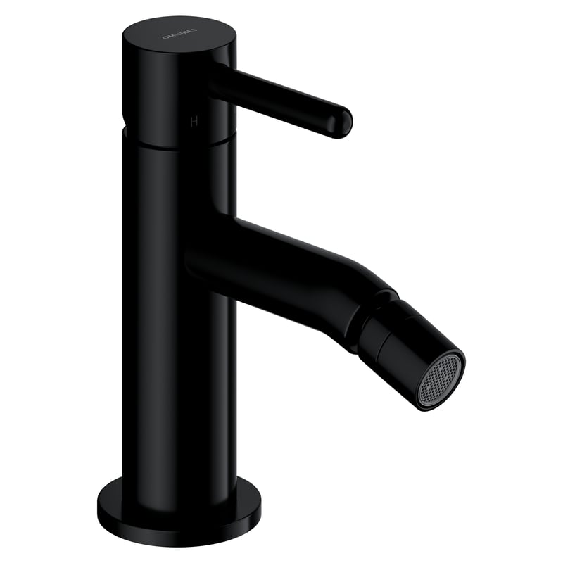 Bateria bidetowa czarna Simplon Omnires