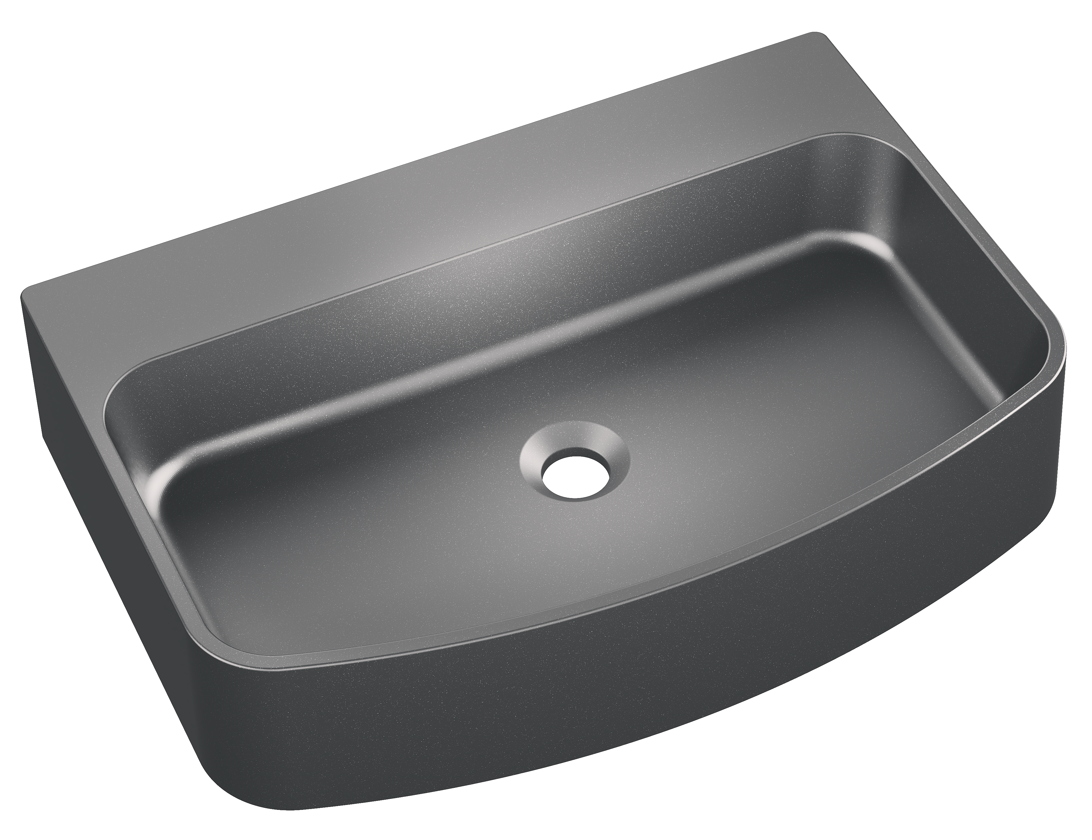 Umywalka konglomeratowa Dusse XL Szary 60 x 42 Axis