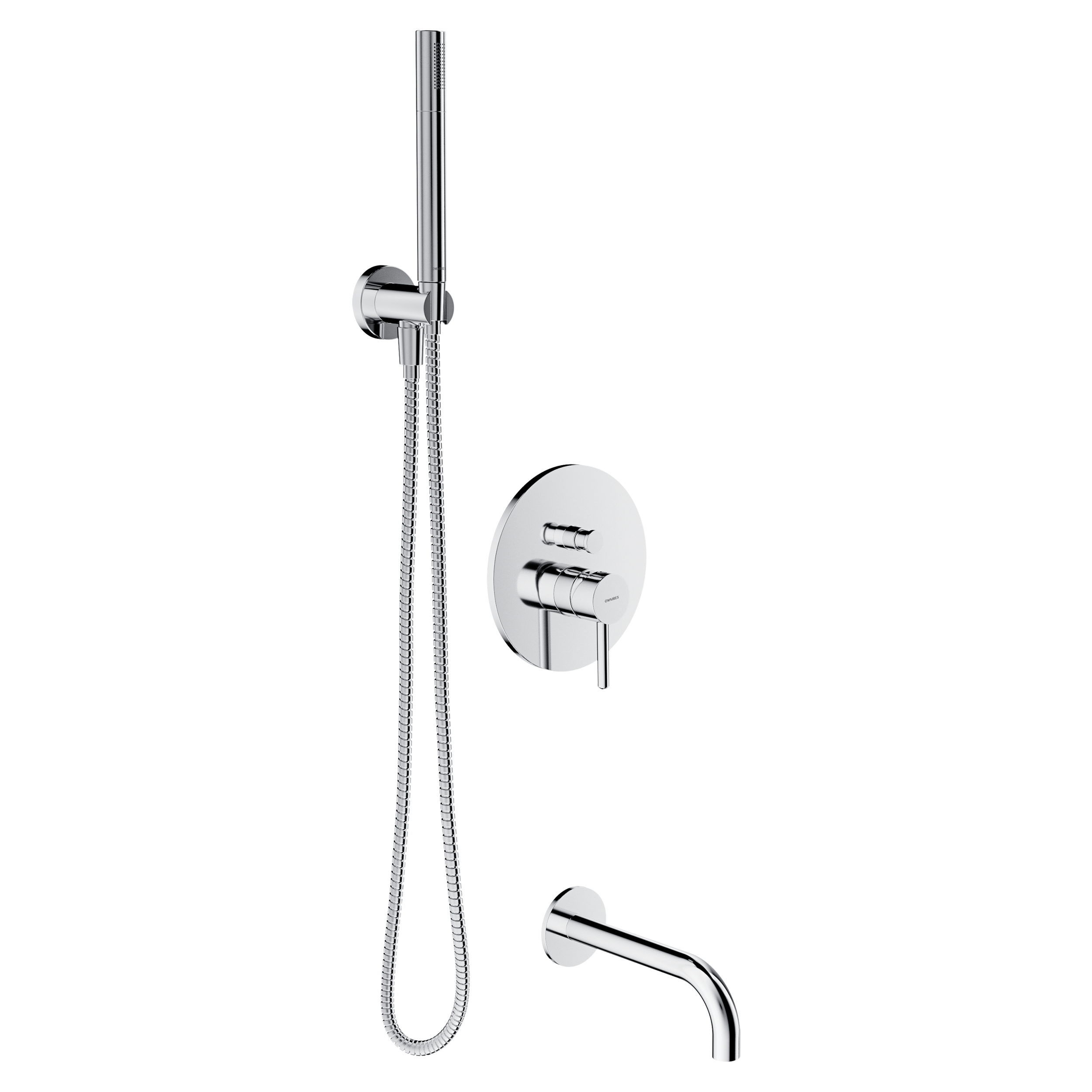 System wannowy podtynkowy chrom Simplon Omnires