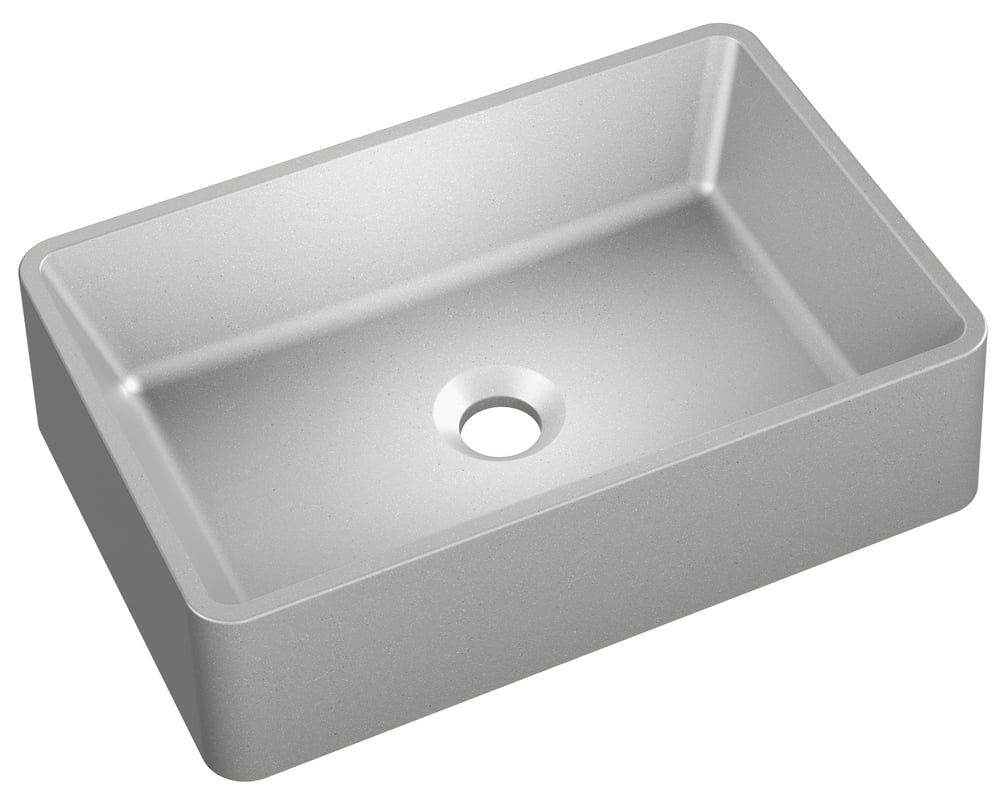 Umywalka konglomeratowa Bochun Szary 45 x 30 Axis