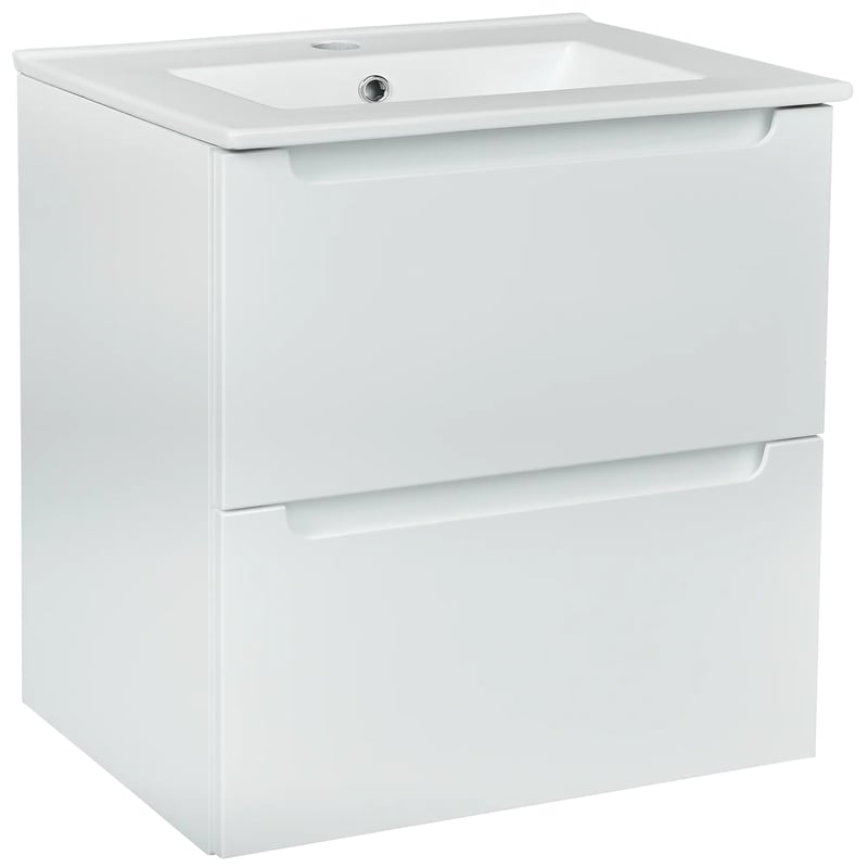 Zestaw szafka łazienkowa z umywalką Stilla 61x46 cm Defra