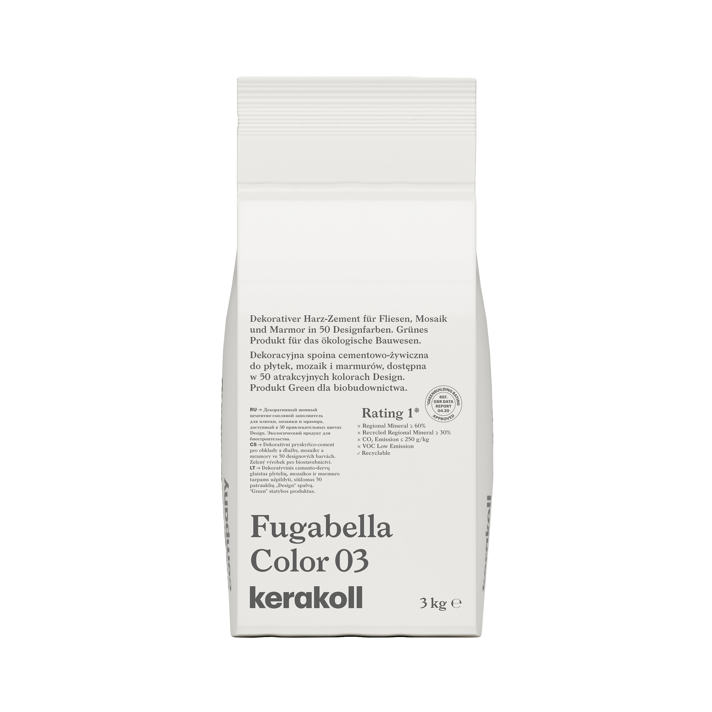 Fuga Fugabella Color 03 3 kg KerakolL