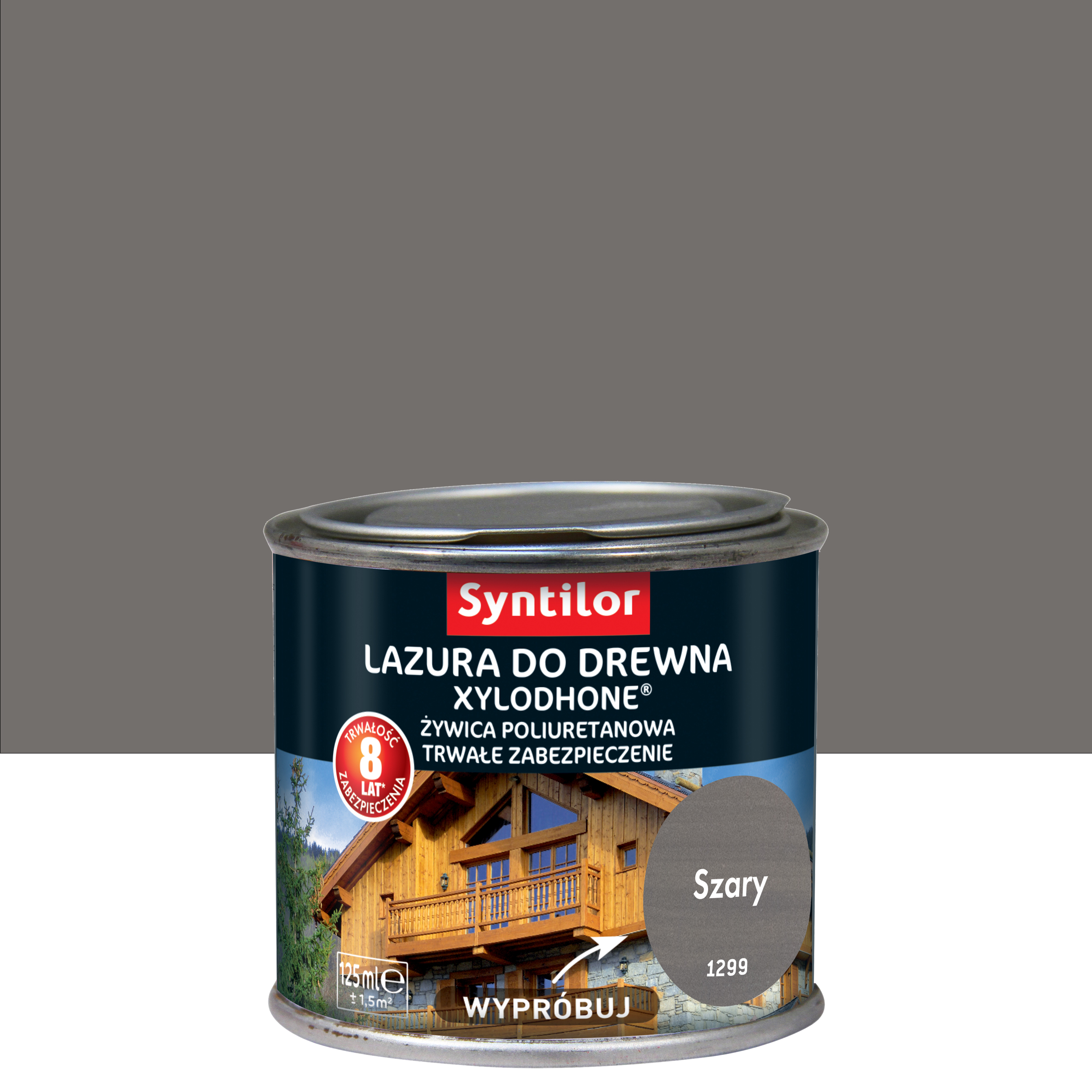 Lazura do drewna Xylodhone HP 0.125 l Szary Syntilor