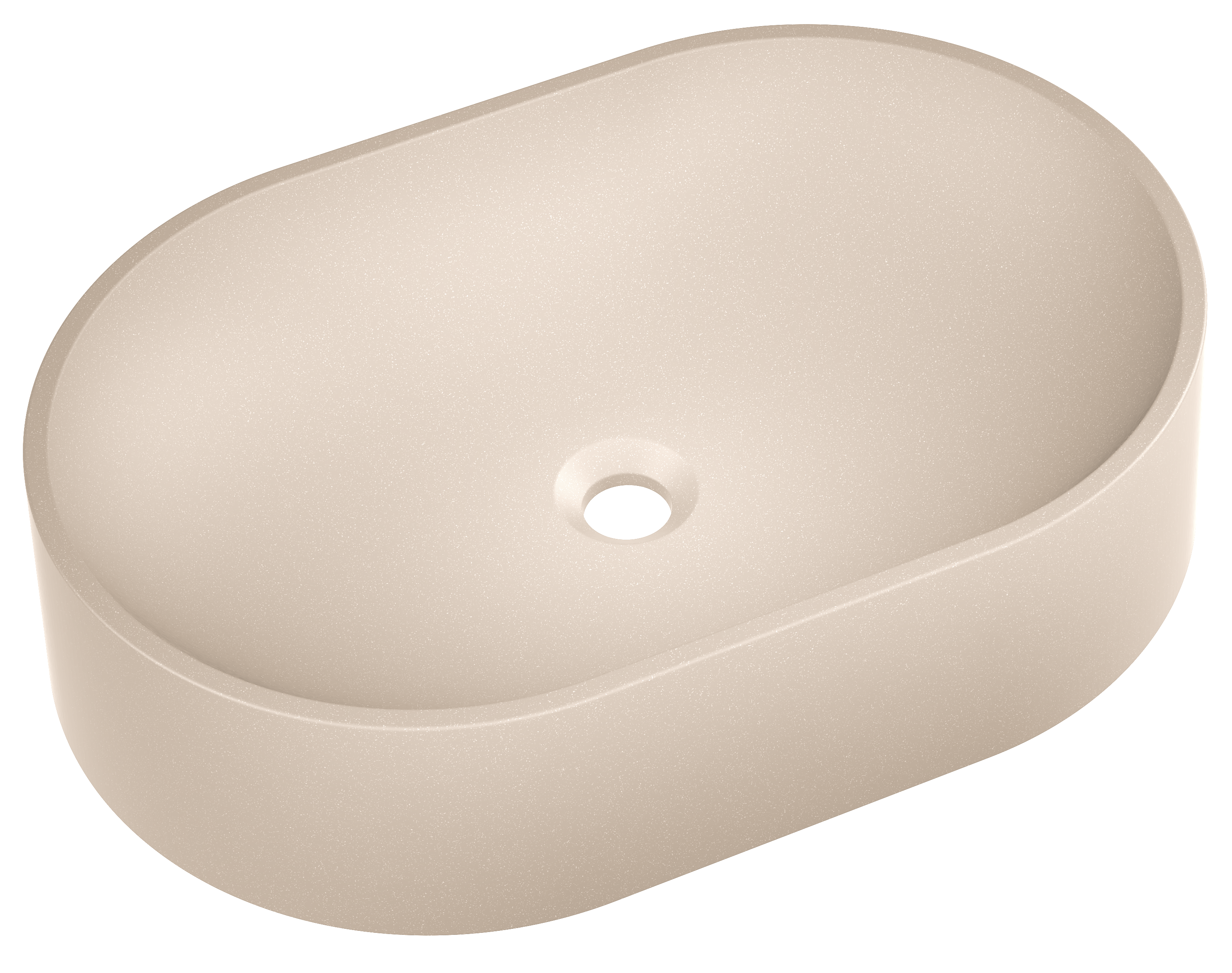 Umywalka konglomeratowa Bonn Beż 60 x 40 Axis