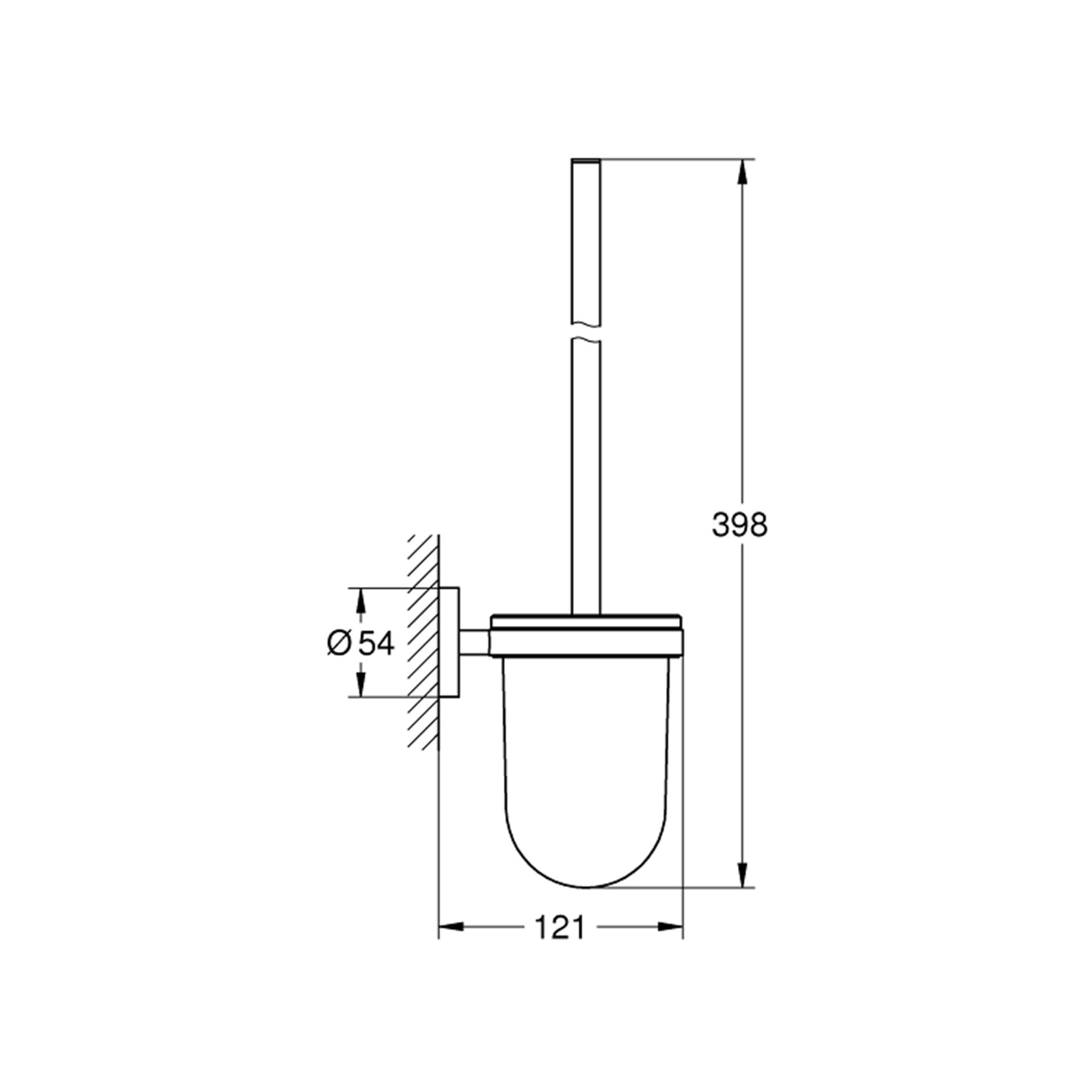 Szczotka WC Essentials Grohe - 2