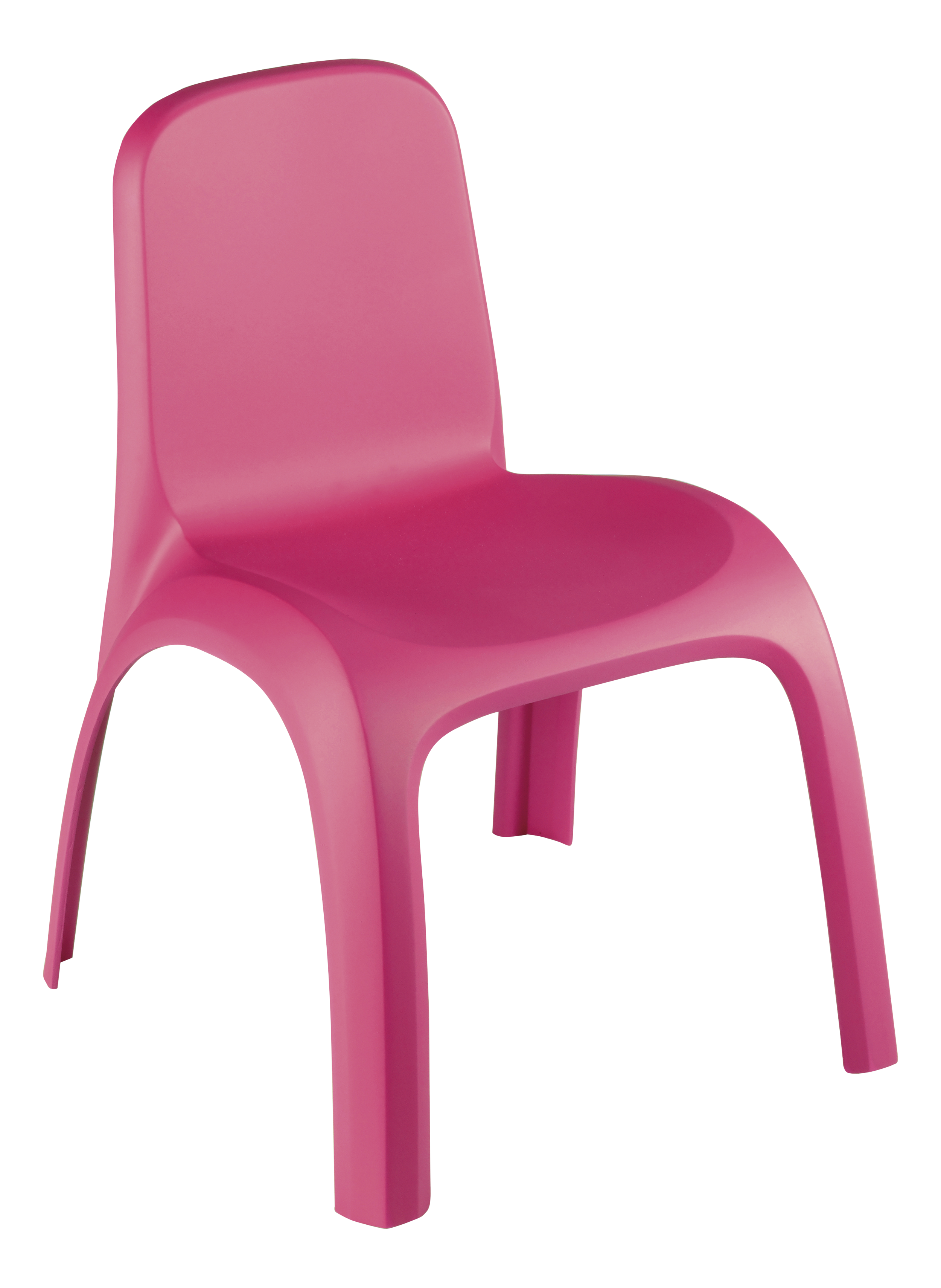 Krzesełko ogrodowe dla dzieci Monoblock różowe