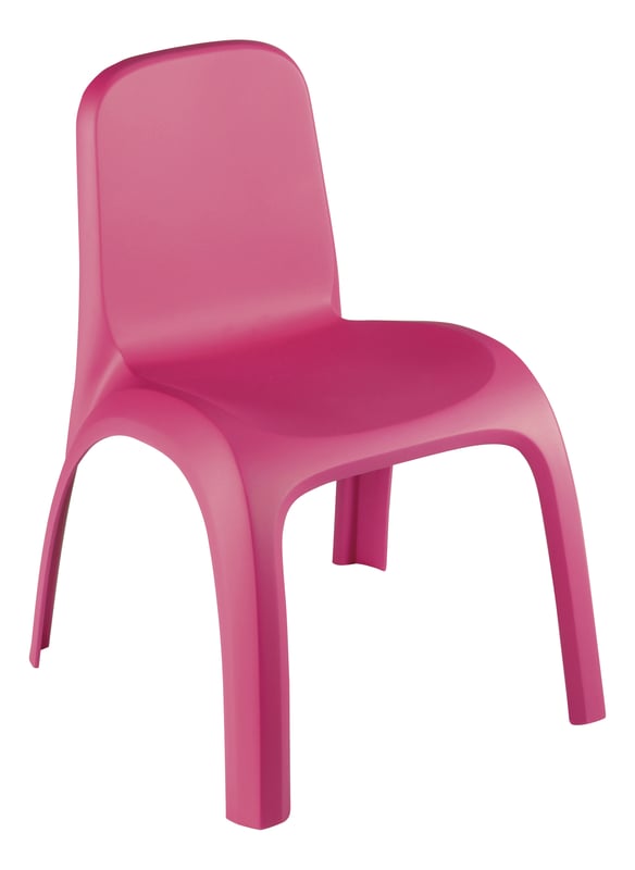 Krzesełko ogrodowe dla dzieci Monoblock różowe