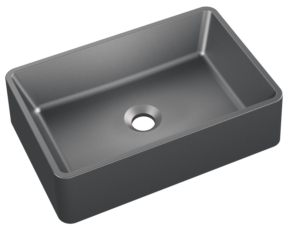 Umywalka konglomeratowa Bochun Szary 45 x 30 Axis