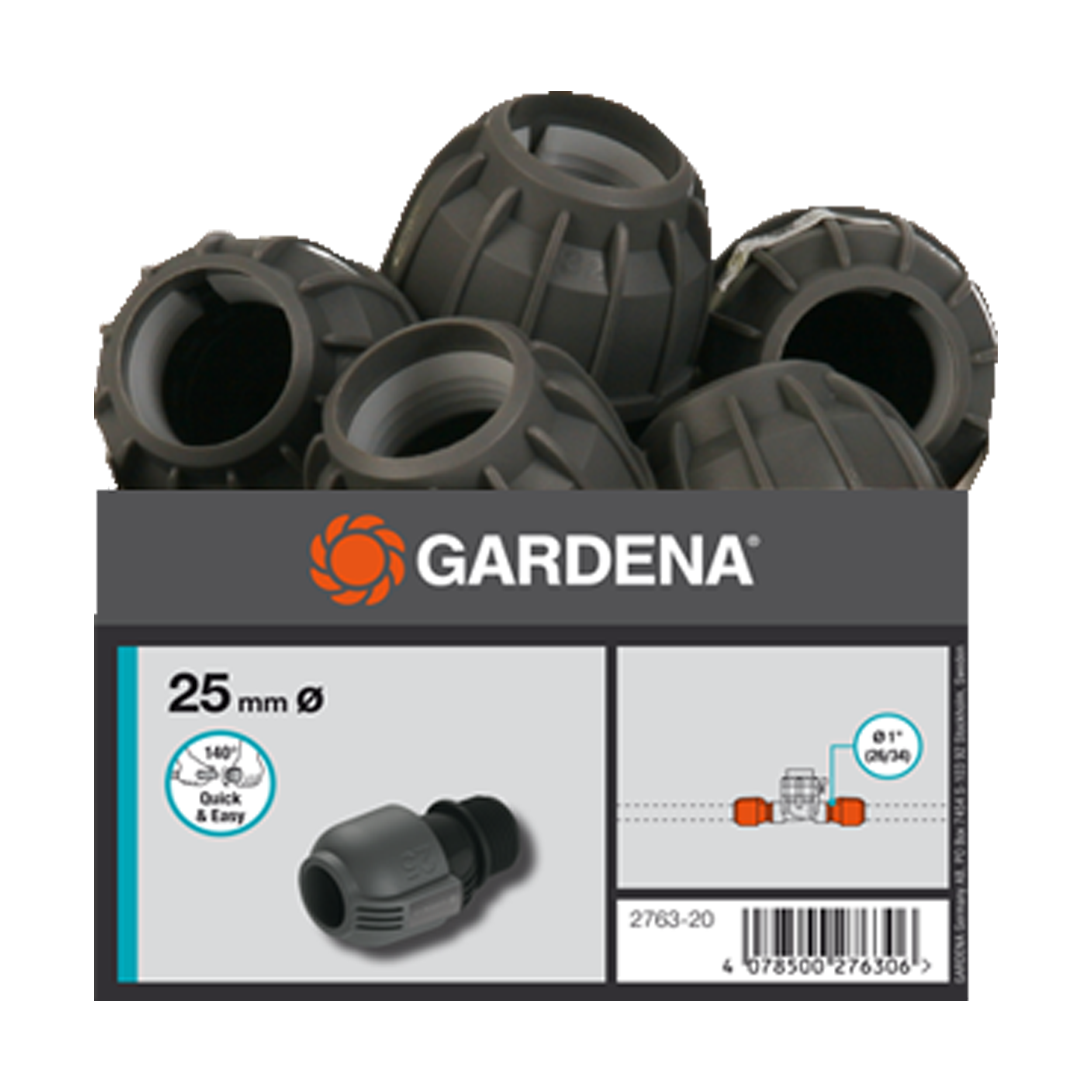 Złączka Sprinklersystem 25 mm x GZ1