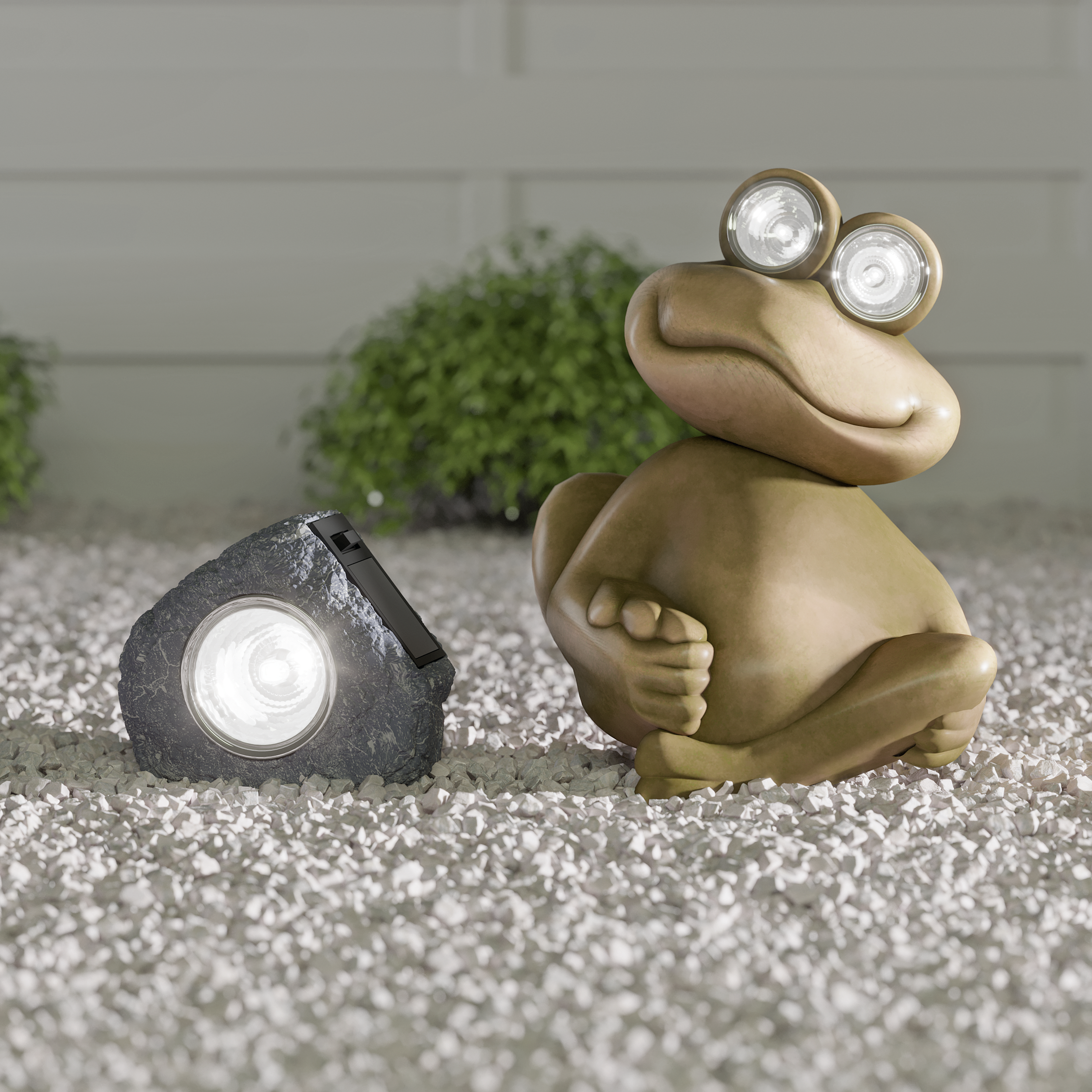 Lampka solarna ŻABA IP44 LED JUMI - 2