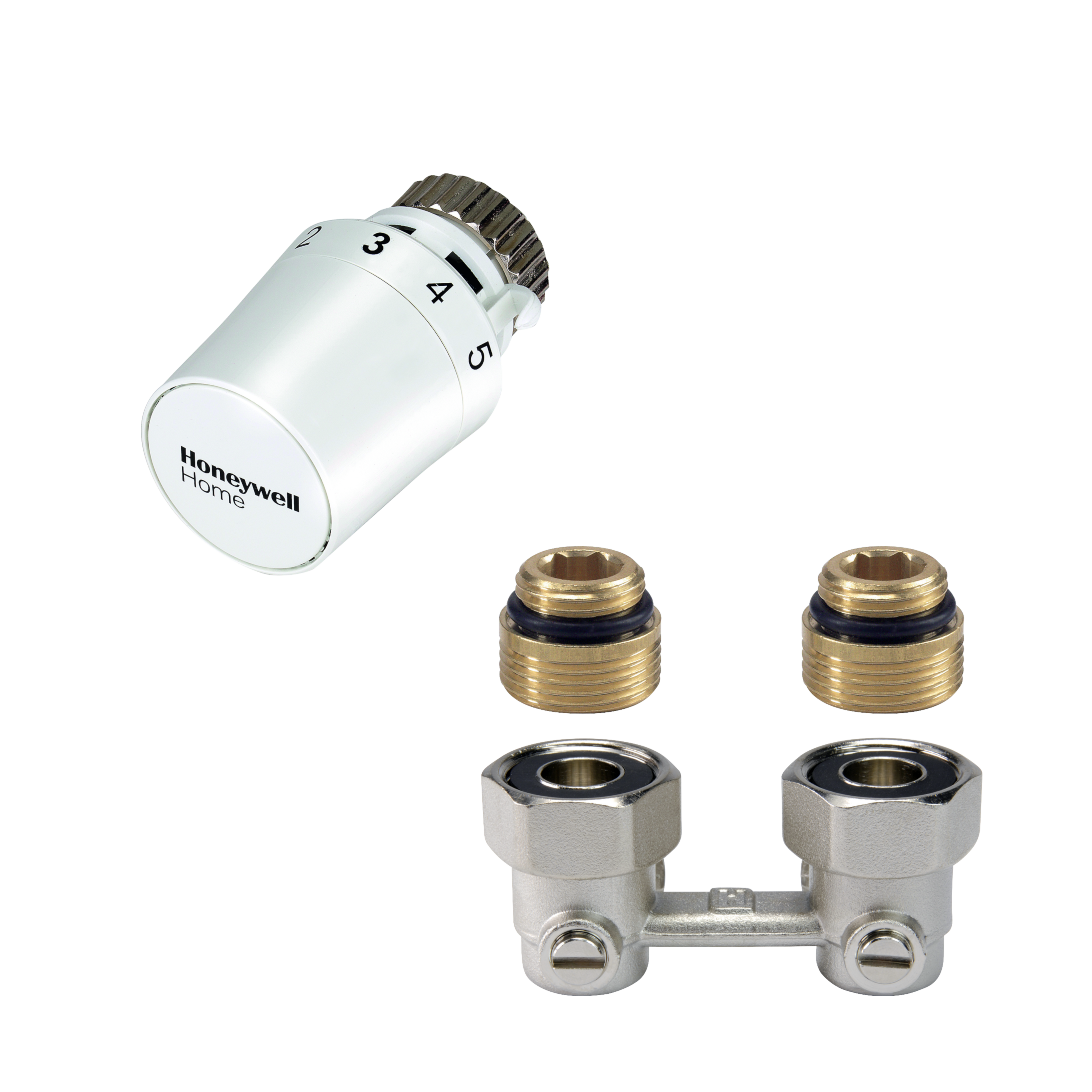 Zestaw termostatyczny kątowy HOME HONEYWELL HOME