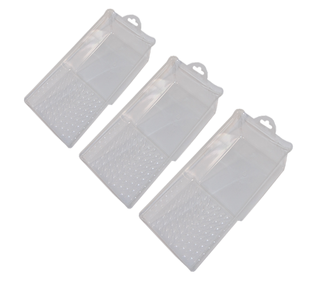 3 fundas desechables para bandeja de mini rodillo DEXTER de 11 cm