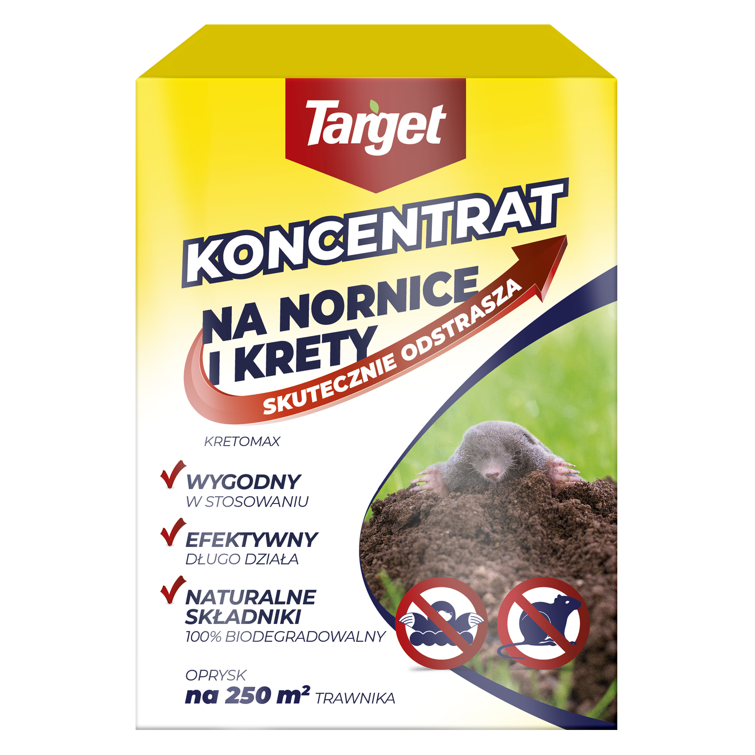 Środek na krety i nornice 250ml Kretomax Target - 2