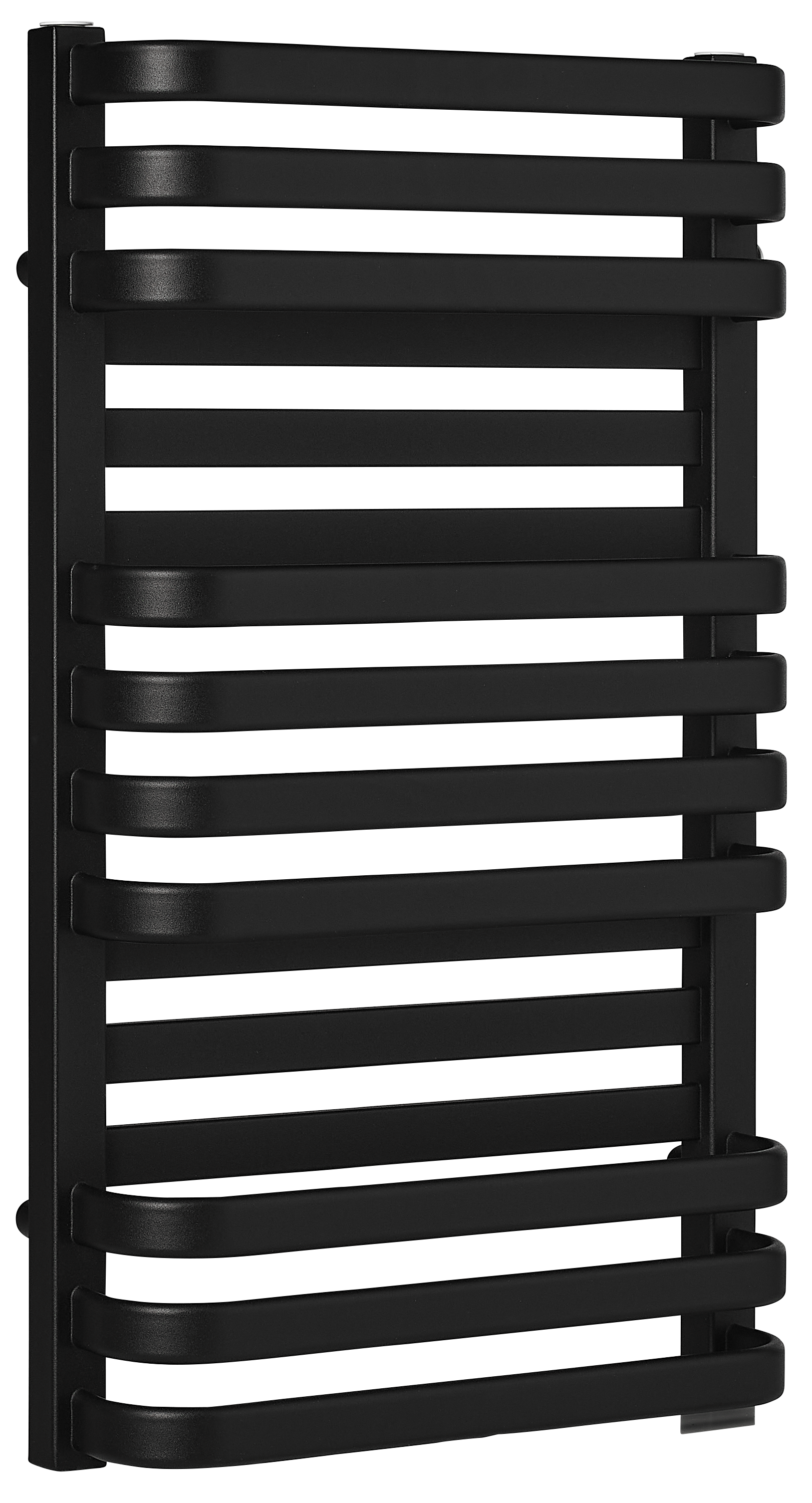 Grzejnik PLUS NEW 73x43 cm Czarny 478W Roz 50/40cm 7 Bar LUXRAD