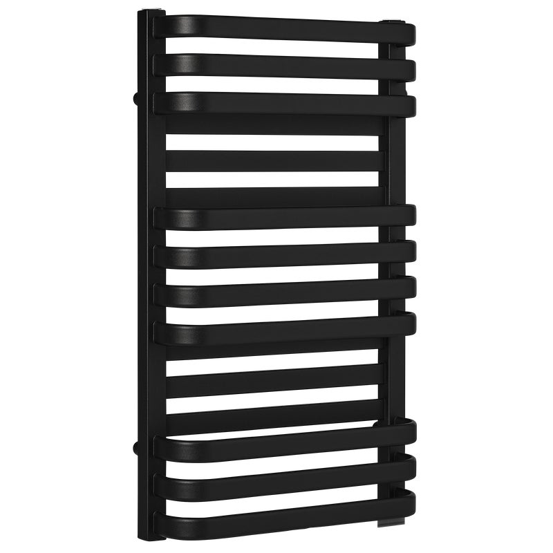 Grzejnik PLUS NEW 73x43 cm Czarny 478W Roz 50/40cm 7 Bar LUXRAD
