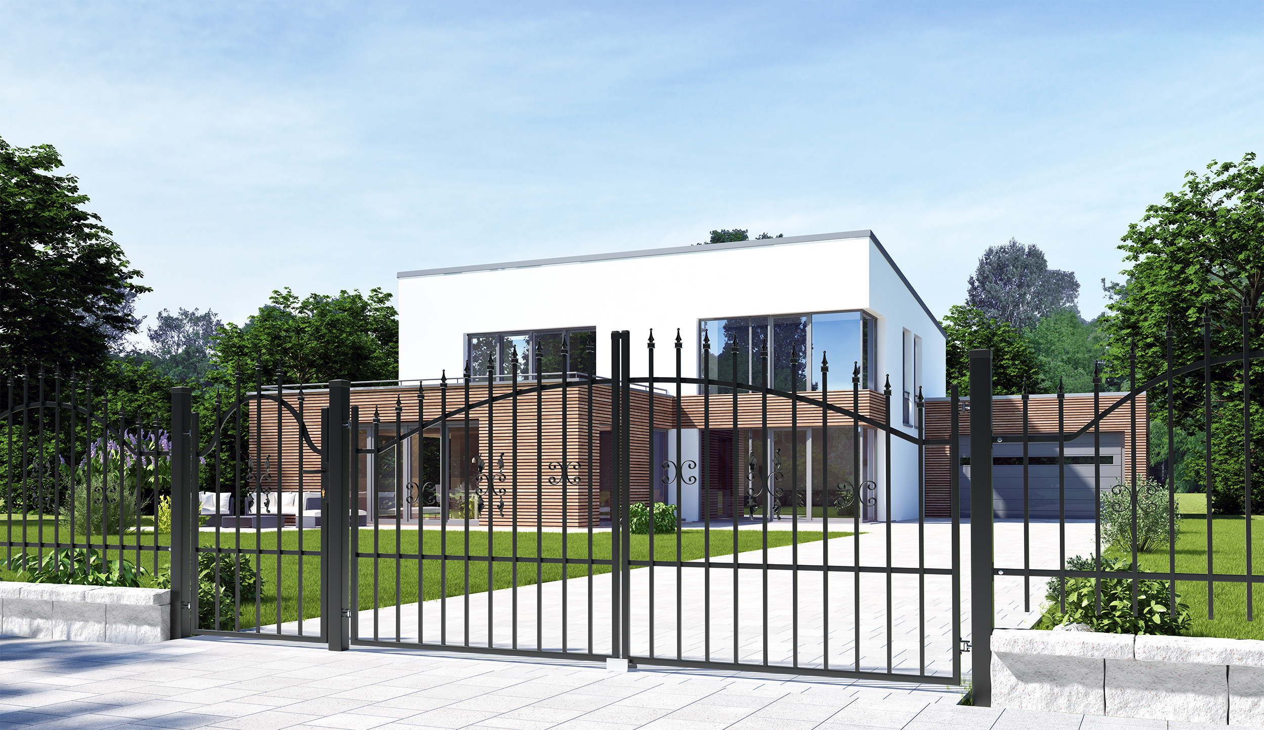 Przęsło ogrodzeniowe Eliza III 2x1.2 m Polargos - 2