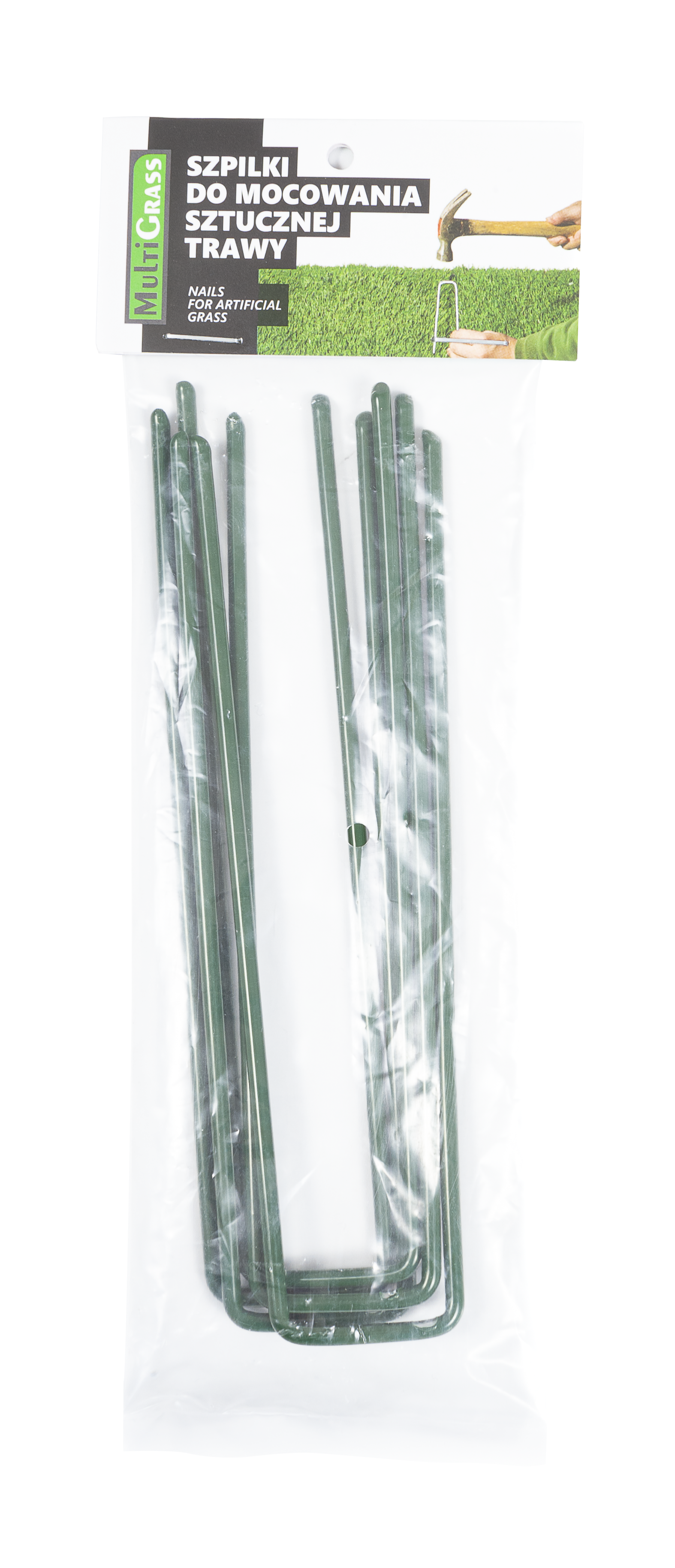 Szpilki do mocowania sztucznej trawy 150 mm 5 szt. - 3