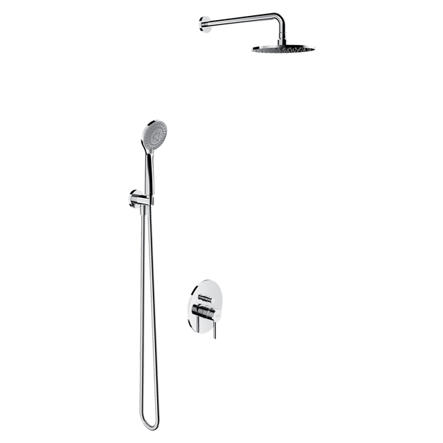 System prysznicowy podtynkowy chrom Simplon Omnires