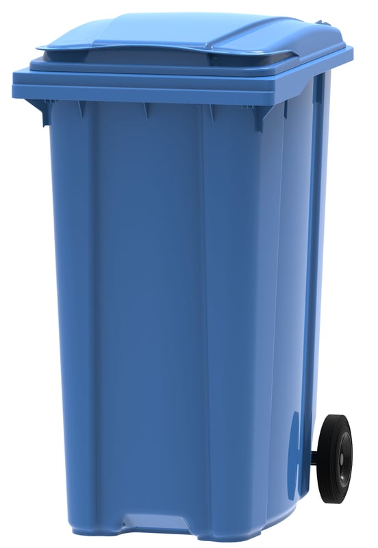 Pojemnik na odpady papierowe 360l niebieski MGB ESE