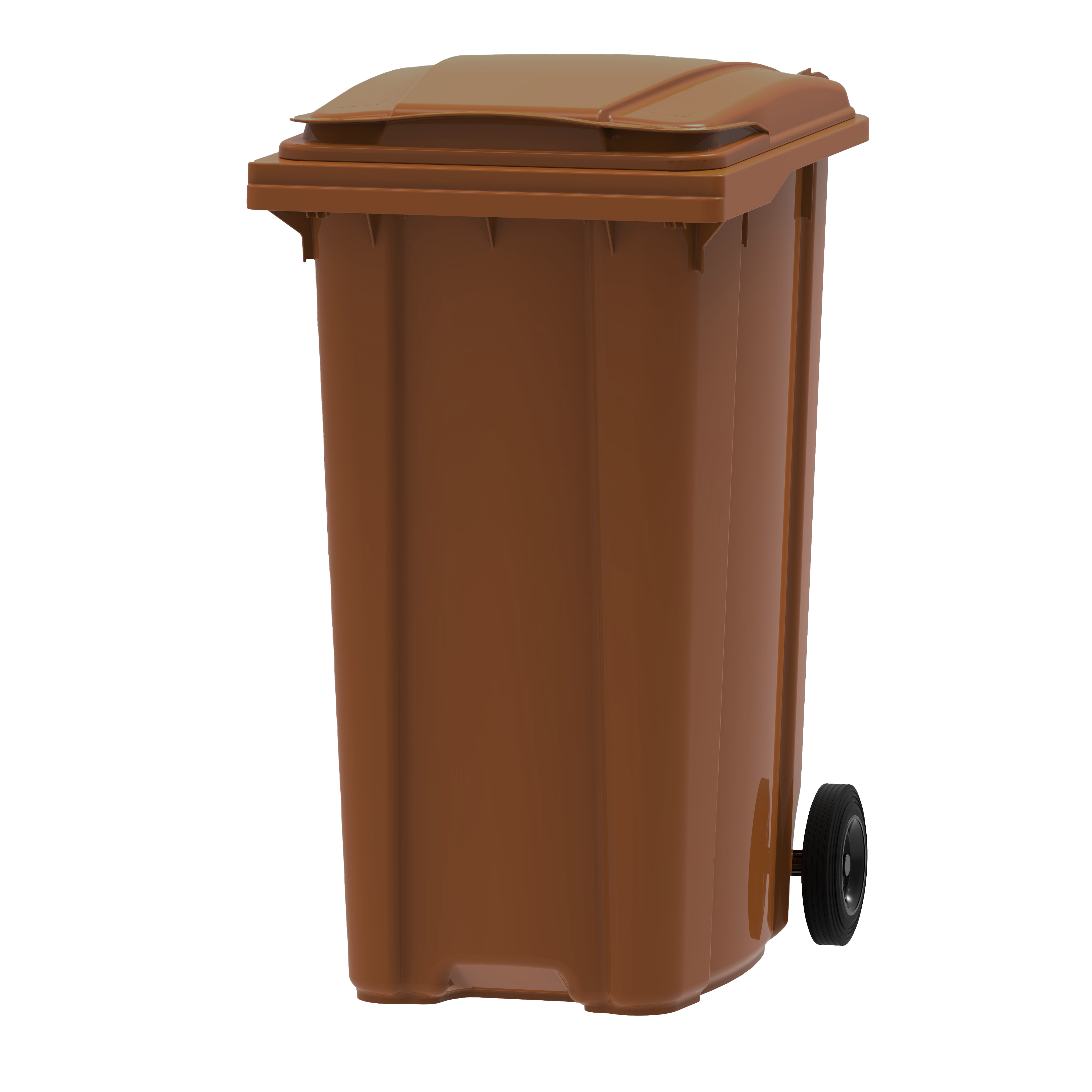 Pojemnik na odpady biodegradowalne 360l brązowy MGB ESE