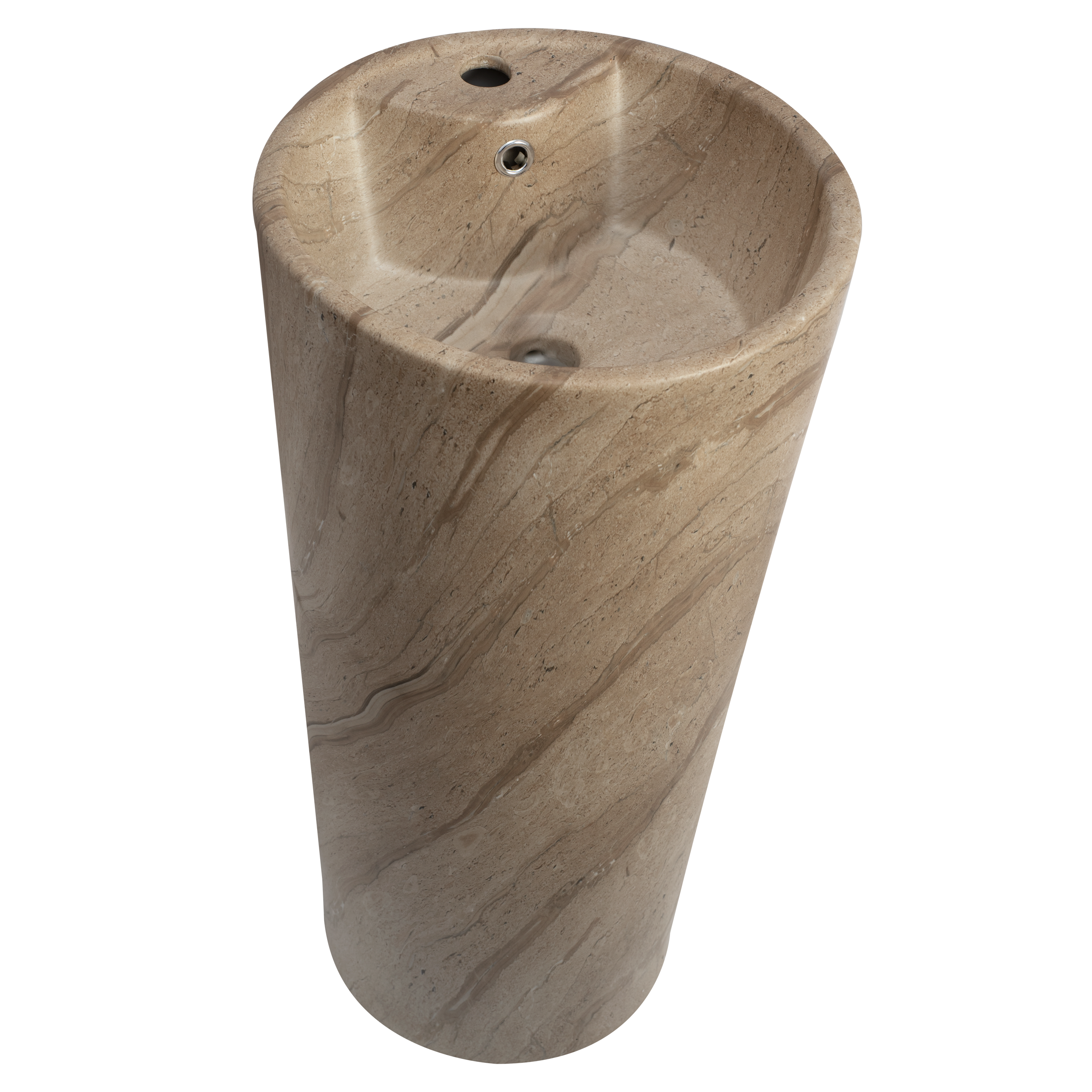 Umywalka ceramiczna wolnostojąca Blanka 45.5 x 44.5 x 85 Rea