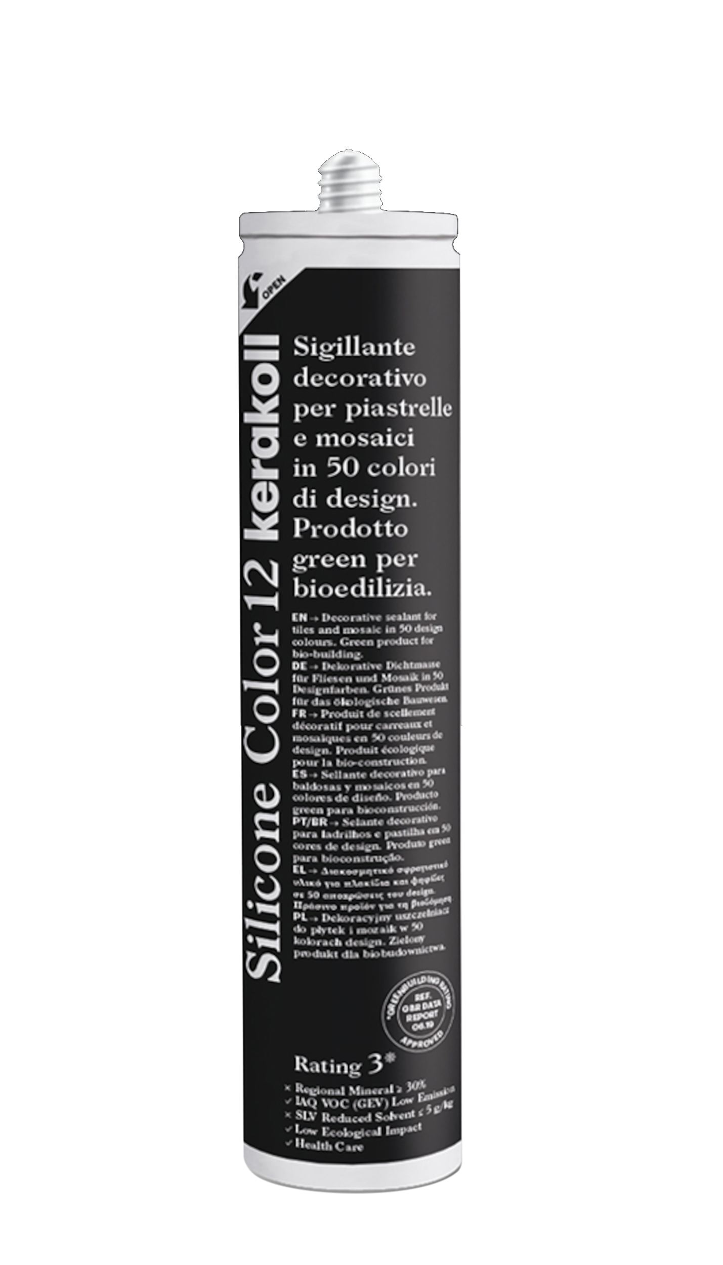 Silikon sanitarny color 12 310 ml Kerakoll - 2