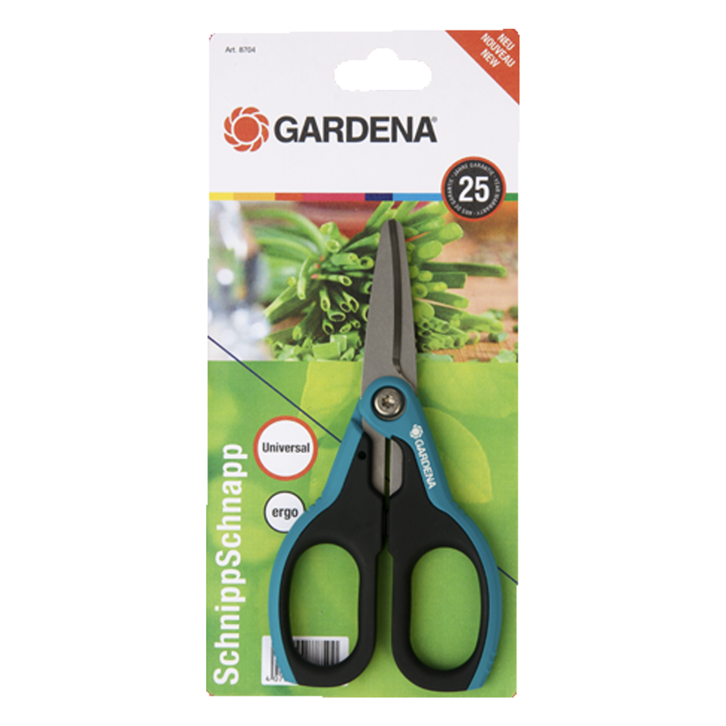 Potatore GARDENA SNIP SNAP lame in acciaio per rami fino a 18 mm - 8