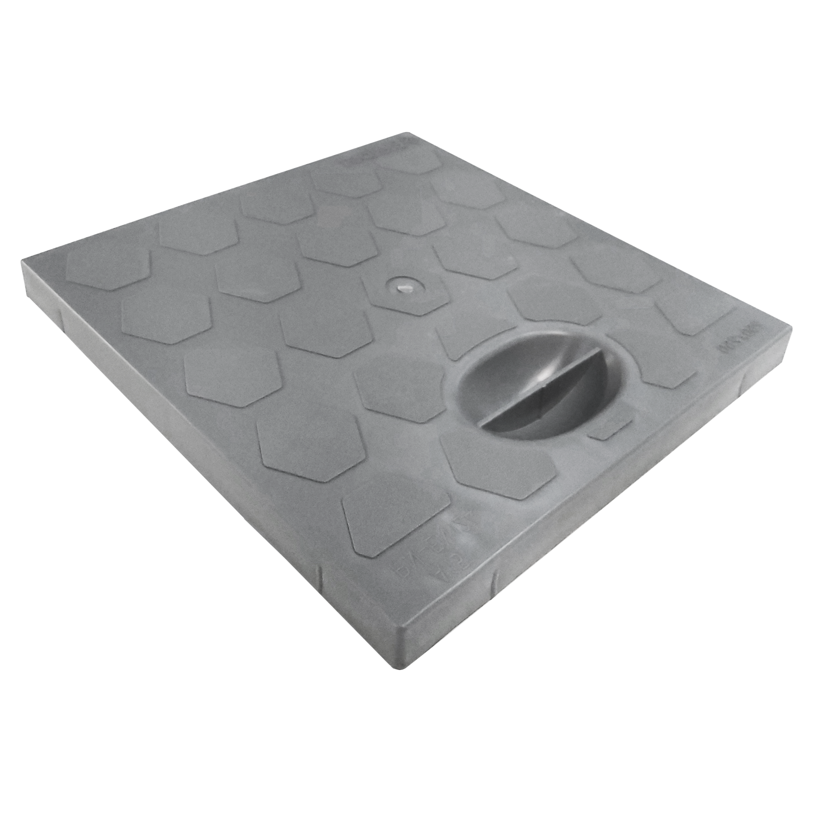 Pokrywa do studzienki 250x250 mm pełna szara