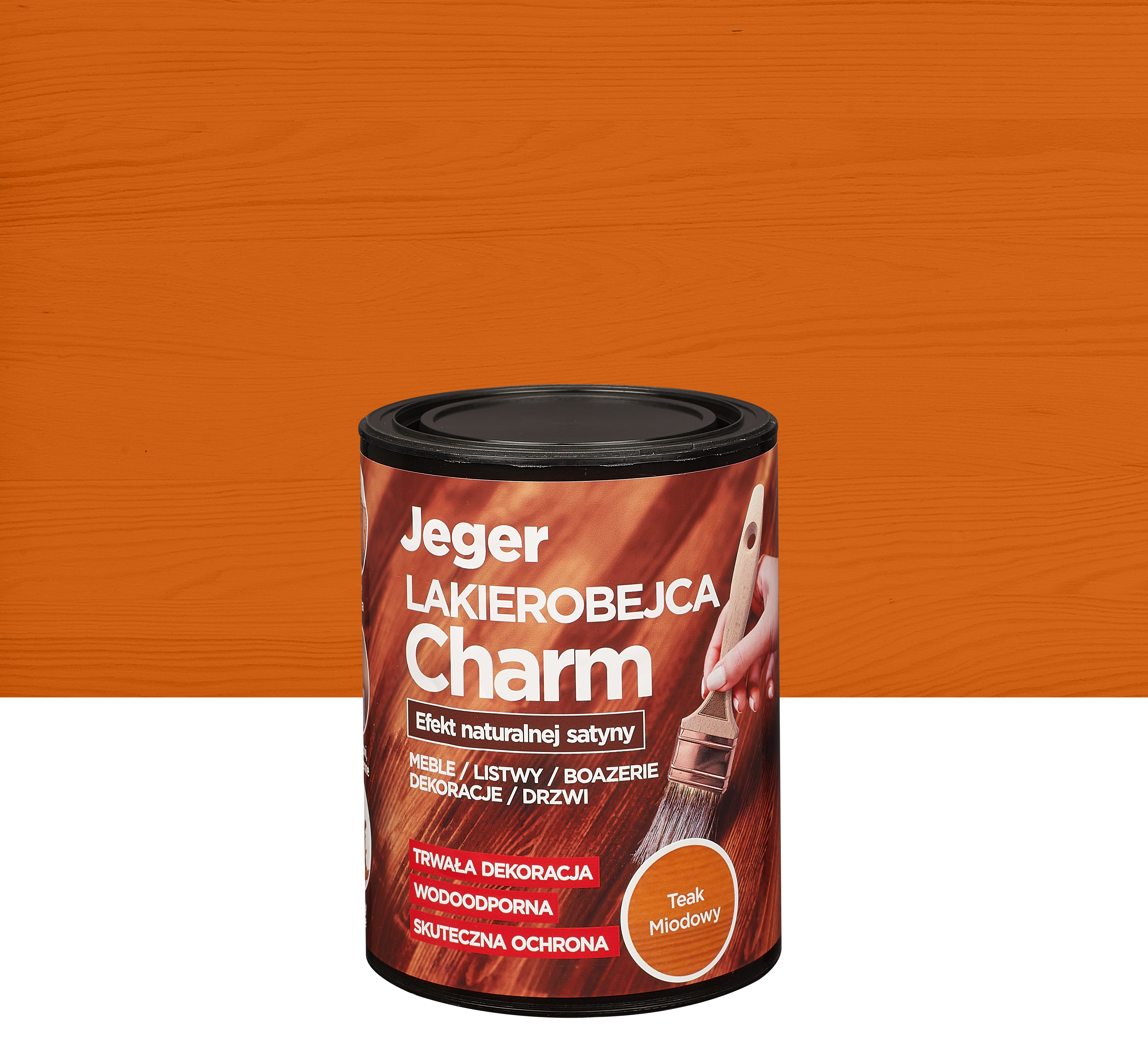 Lakierobejca Charm 0.75 l Teak miodowy Jeger