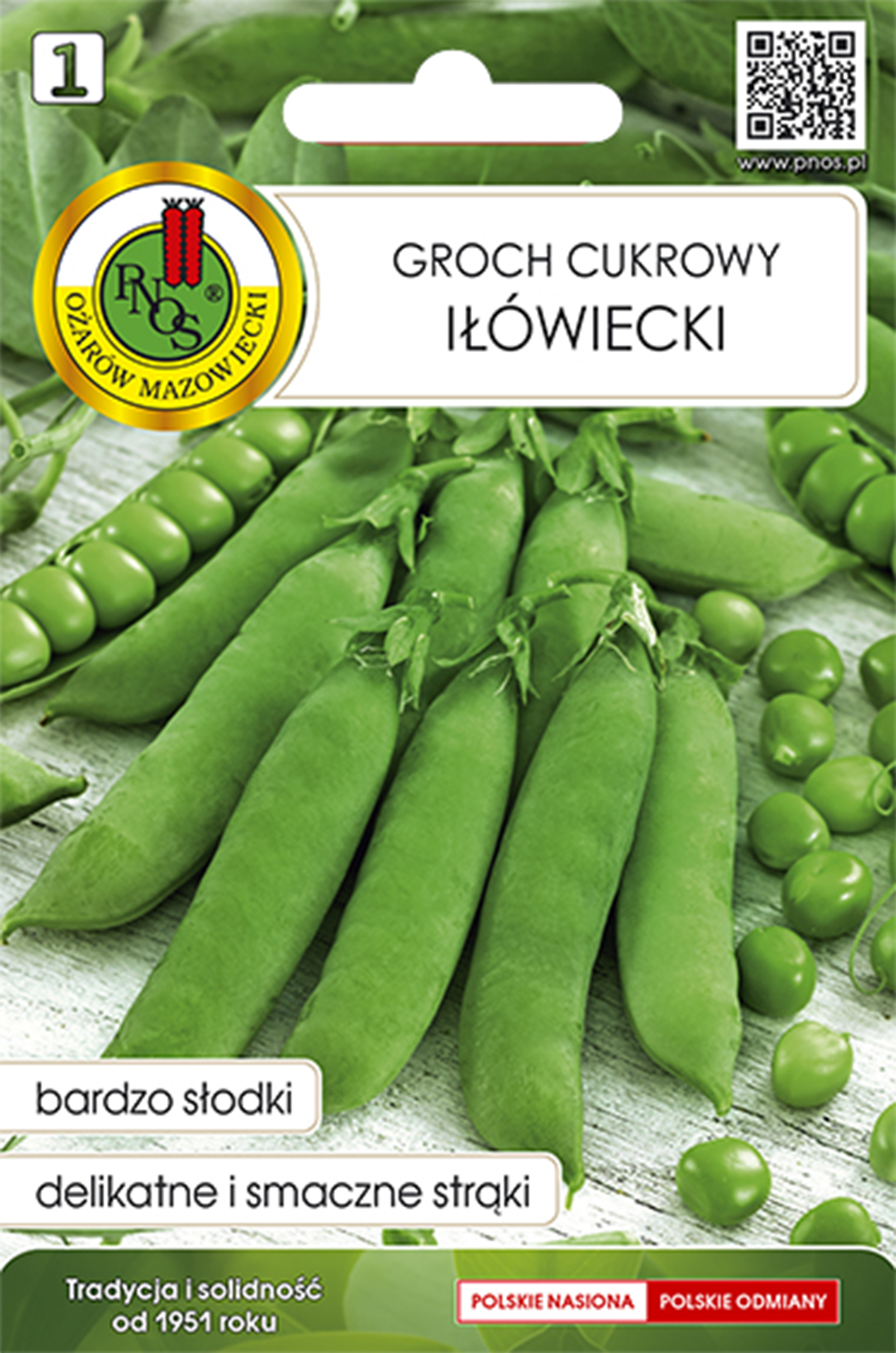 Groch cukrowy Iłówiecki nasiona Pnos - 3