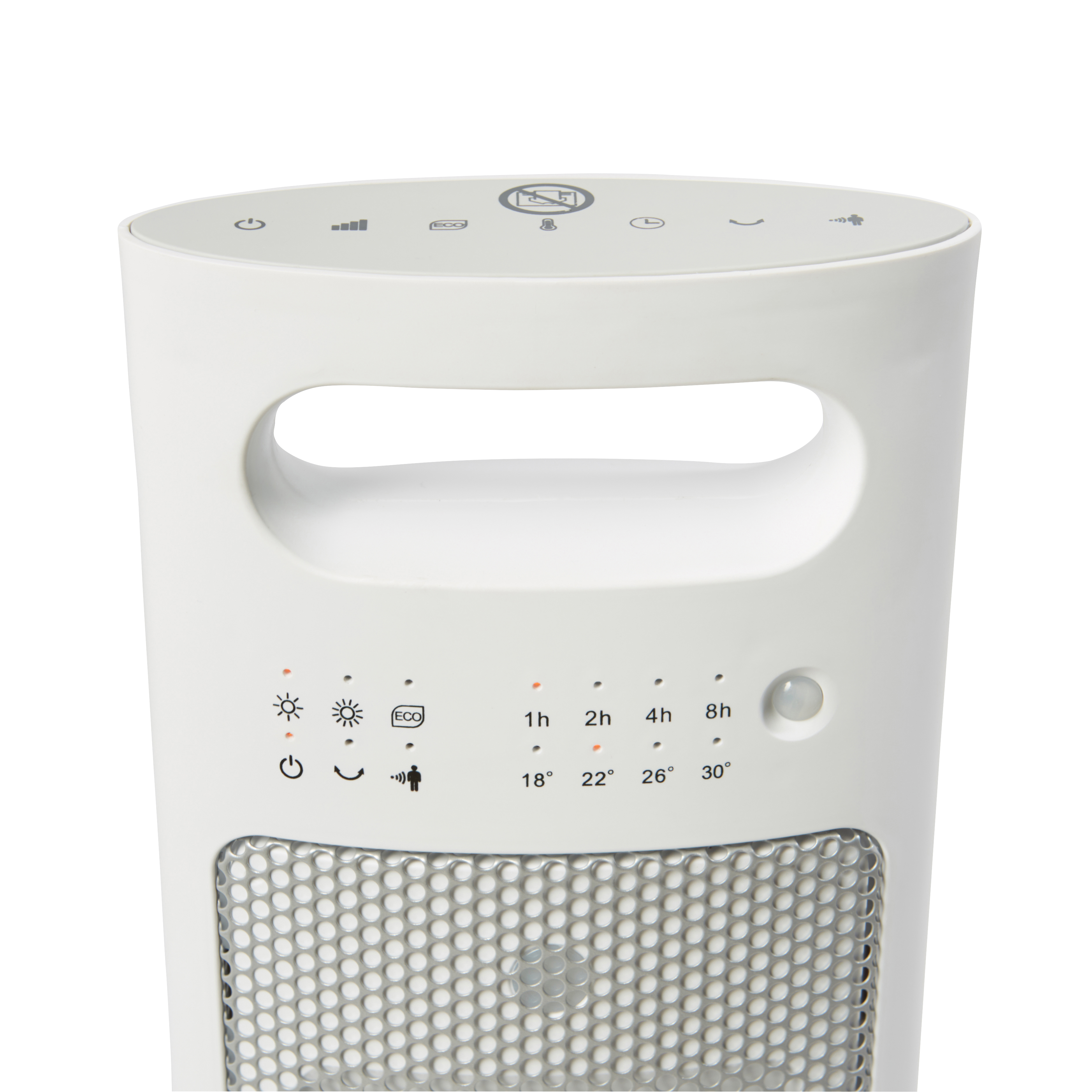 Termowentylator ceramiczny kolumnowy 2500W Biały EQUATION - 5