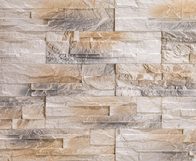 Kamień dekoracyjny gipsowy Perote kremowy 0.35m2 Steinblau