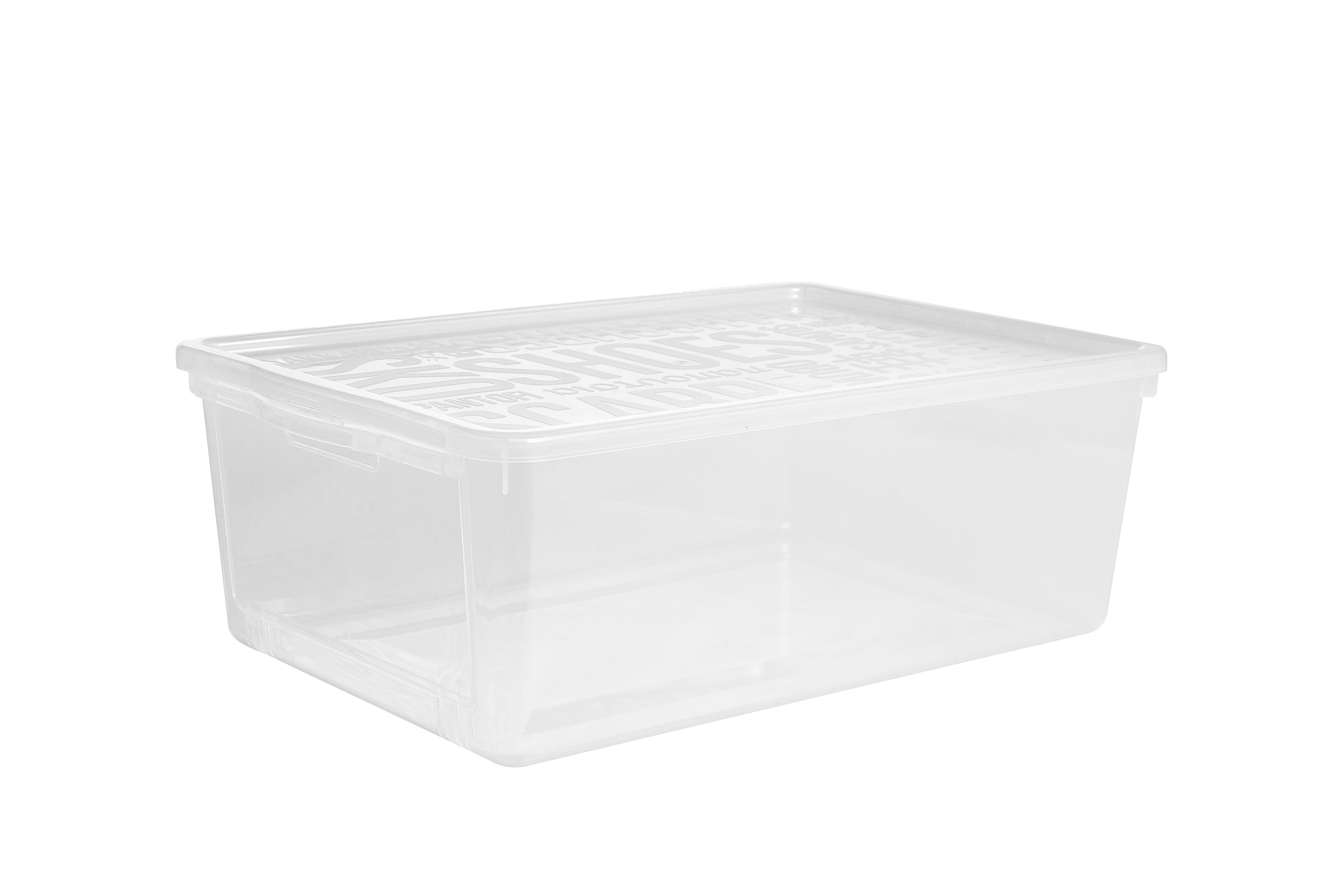 Pojemnik na obuwie 38 x 25.7 x 13.3 cm Plast Team