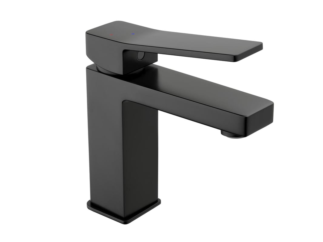 Bateria umywalkowa czarna 16 cm Studio Sensea