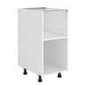 Mueble bajo de cocina blanco DELINIA ID H76.8 X L40 X P58 cm
