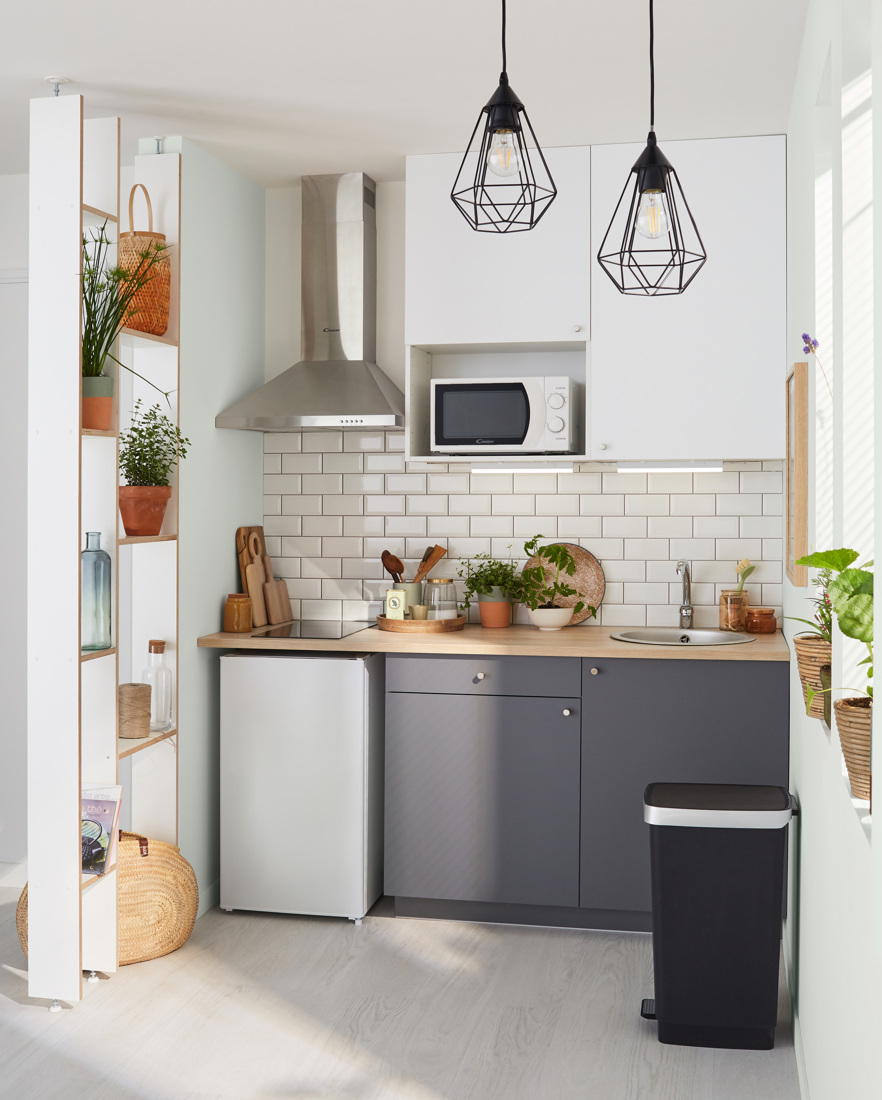 Korpus szafki kuchennej wiszącej 60x35x103 cm biały Delinia iD - 7