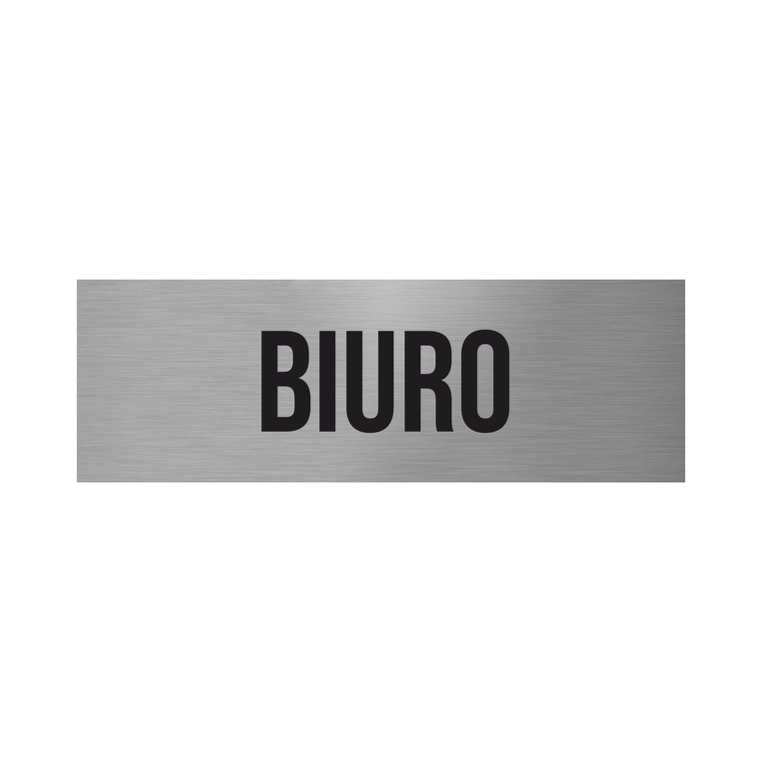 Tablica informacyjna 'Biuro' 15x5 cm