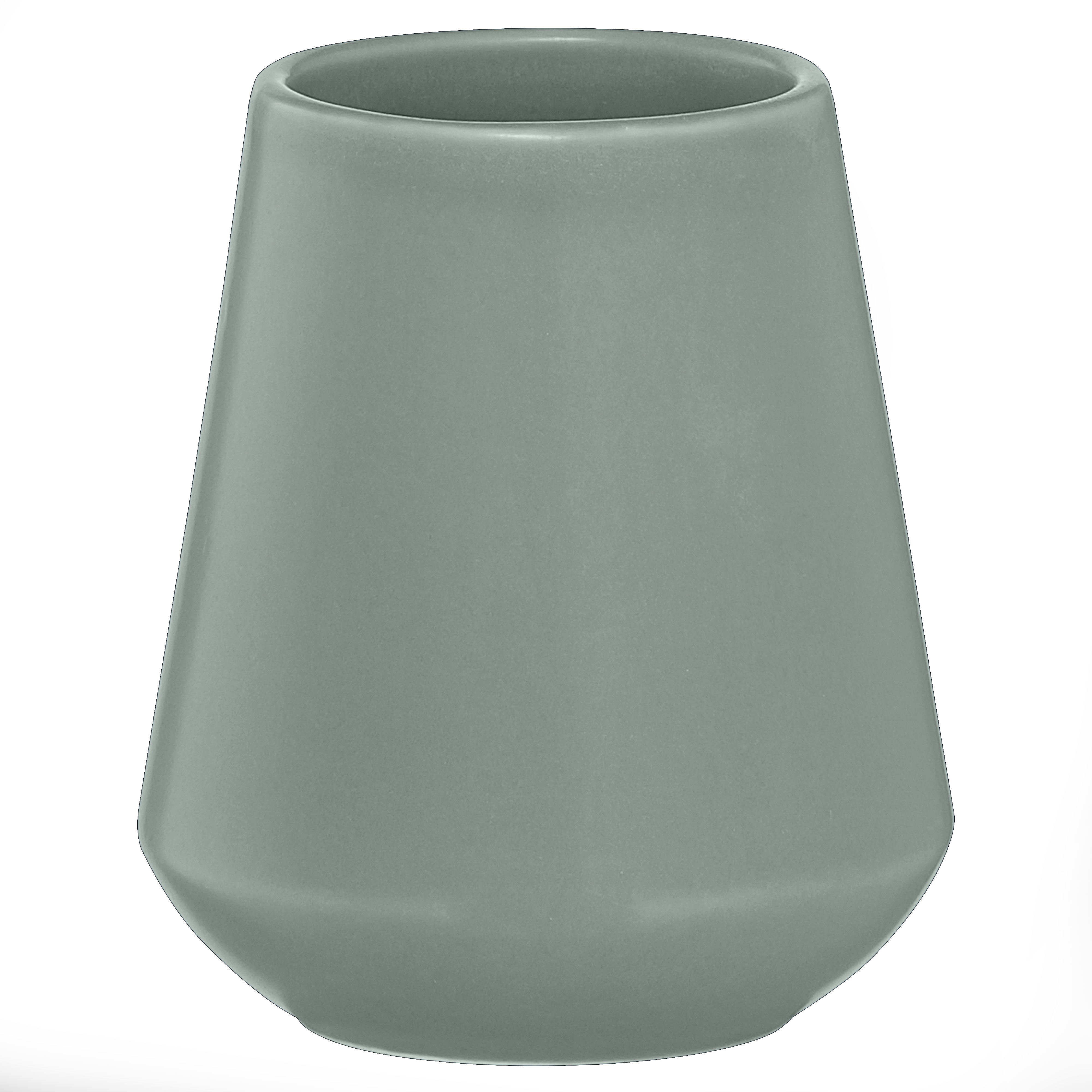 Kubek na szczoteczki do zębów zielony Conical Coram