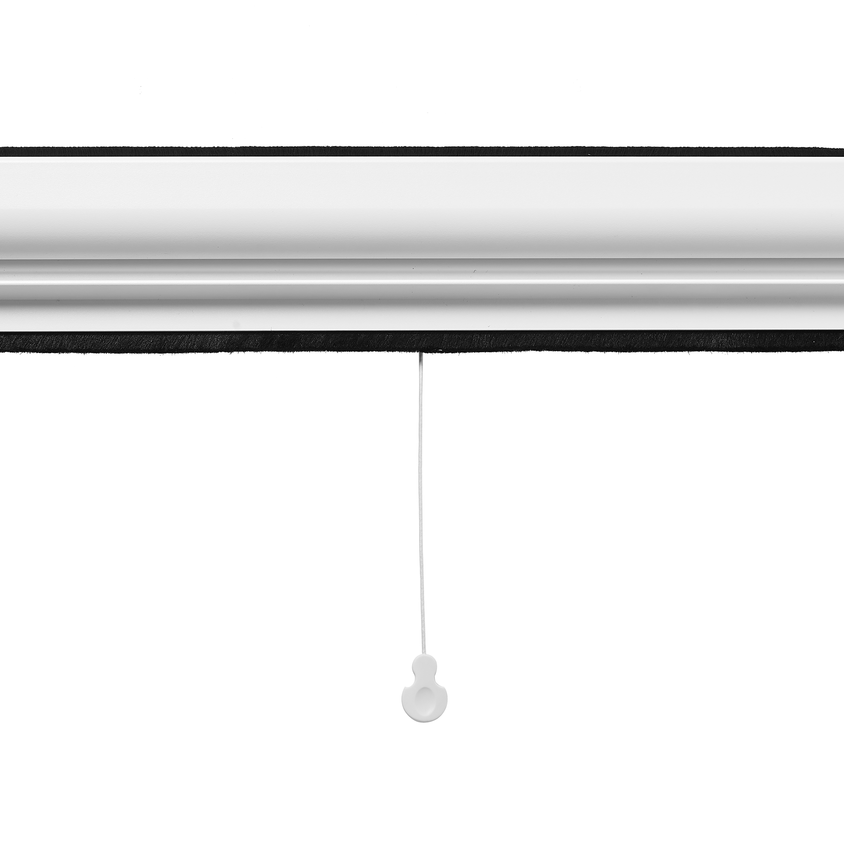 Moskitiera na okno 120x120 cm Biało/Czarna z możliwością przesuwania w pionie Isoxa - 8