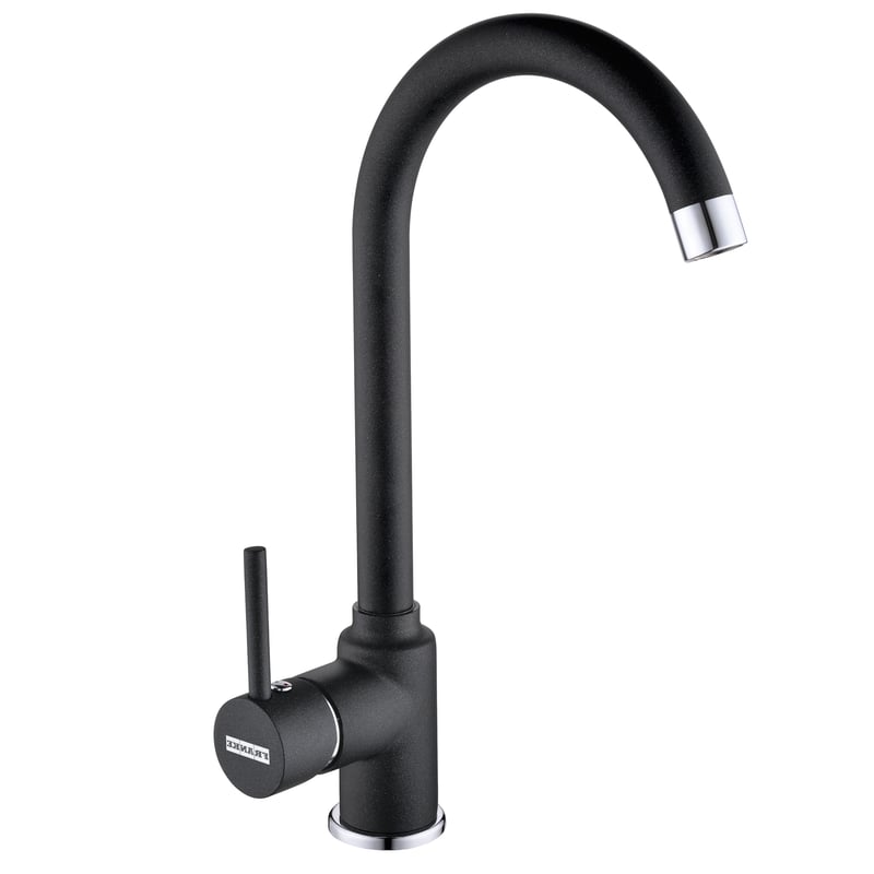 Bateria kuchenna Pola Czarna wylewka 35 cm New Franke